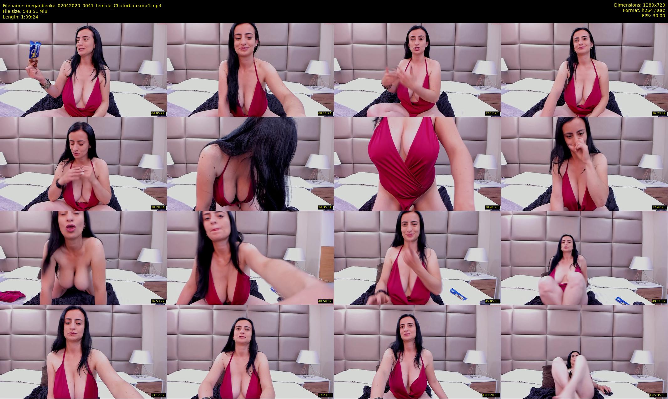meganbeake — 70 minute Chaturbate female cam show recording, 720p, Apr 2, 2020