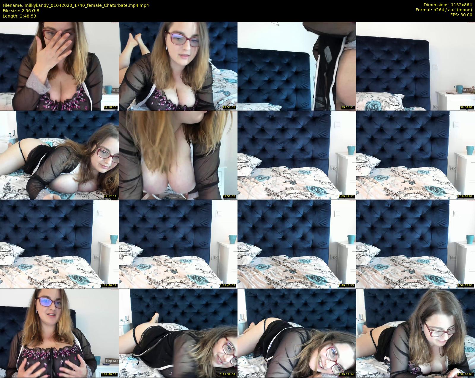 milkykandy — 169 minute Chaturbate female cam show recording, 720p, Apr 1, 2020