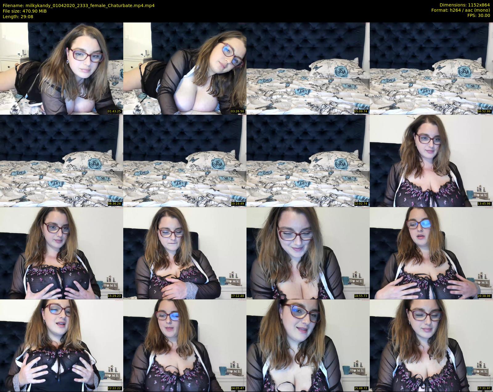 milkykandy — 30 minute Chaturbate female cam show recording, 720p, Apr 1, 2020