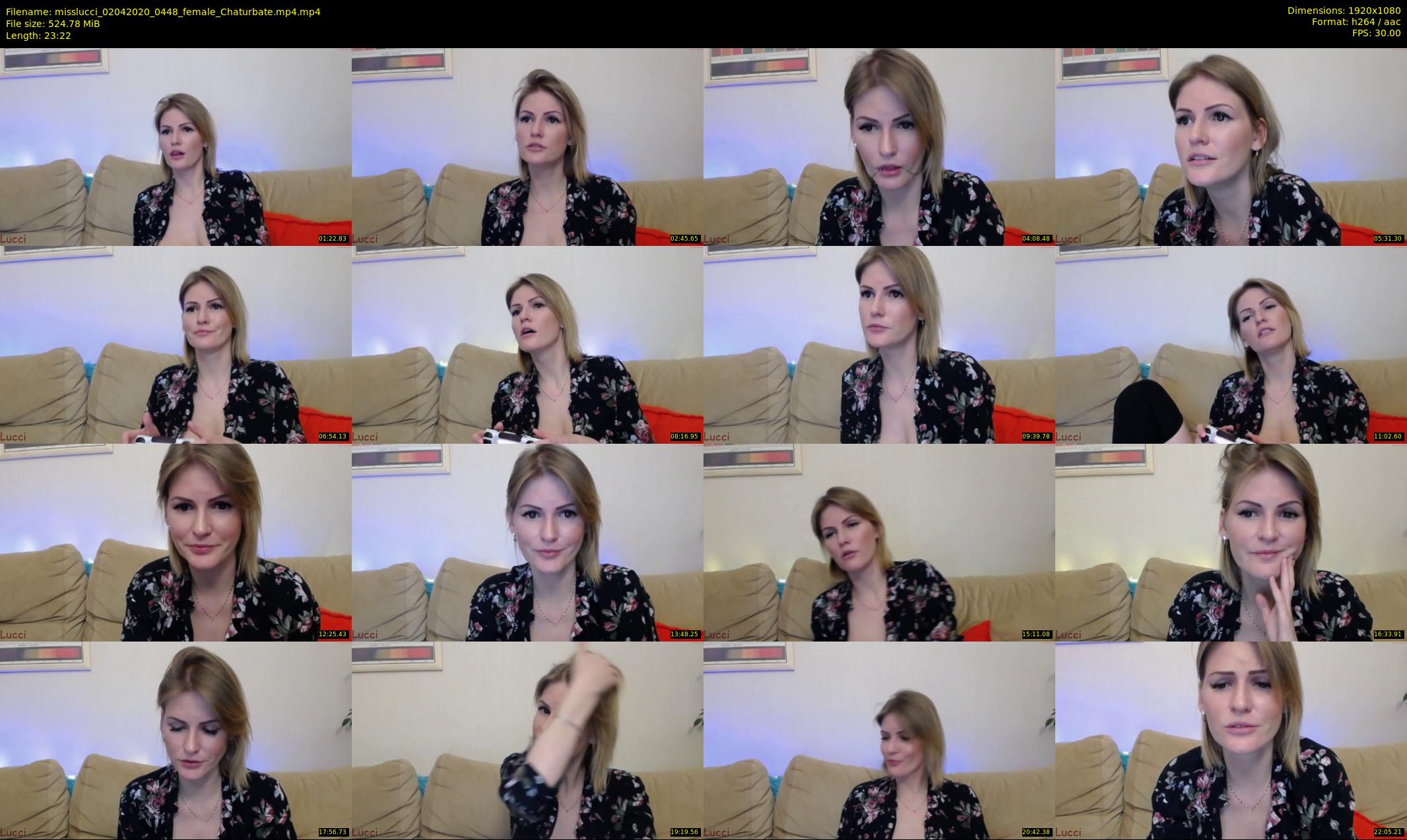 misslucci — 24 minute Chaturbate female cam show recording, 1080p, Apr 2, 2020