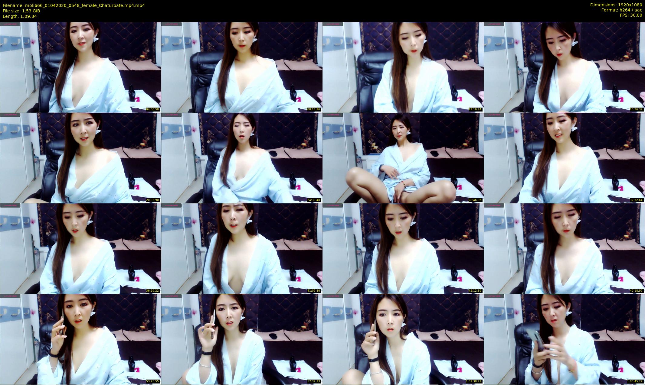 moli666 — 70 minute Chaturbate female cam show recording, 1080p, Apr 1, 2020