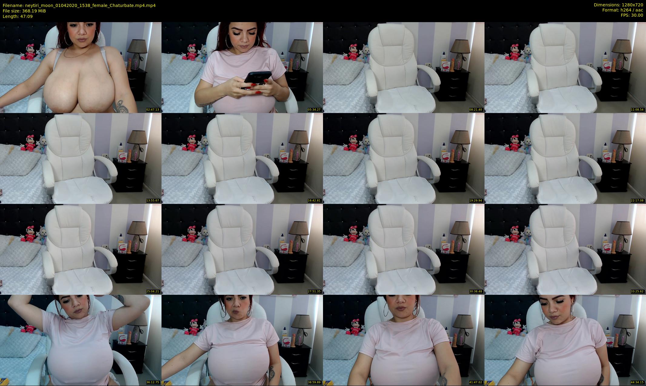 neytiri_moon — 48 minute Chaturbate female cam show recording, 720p, Apr 1, 2020