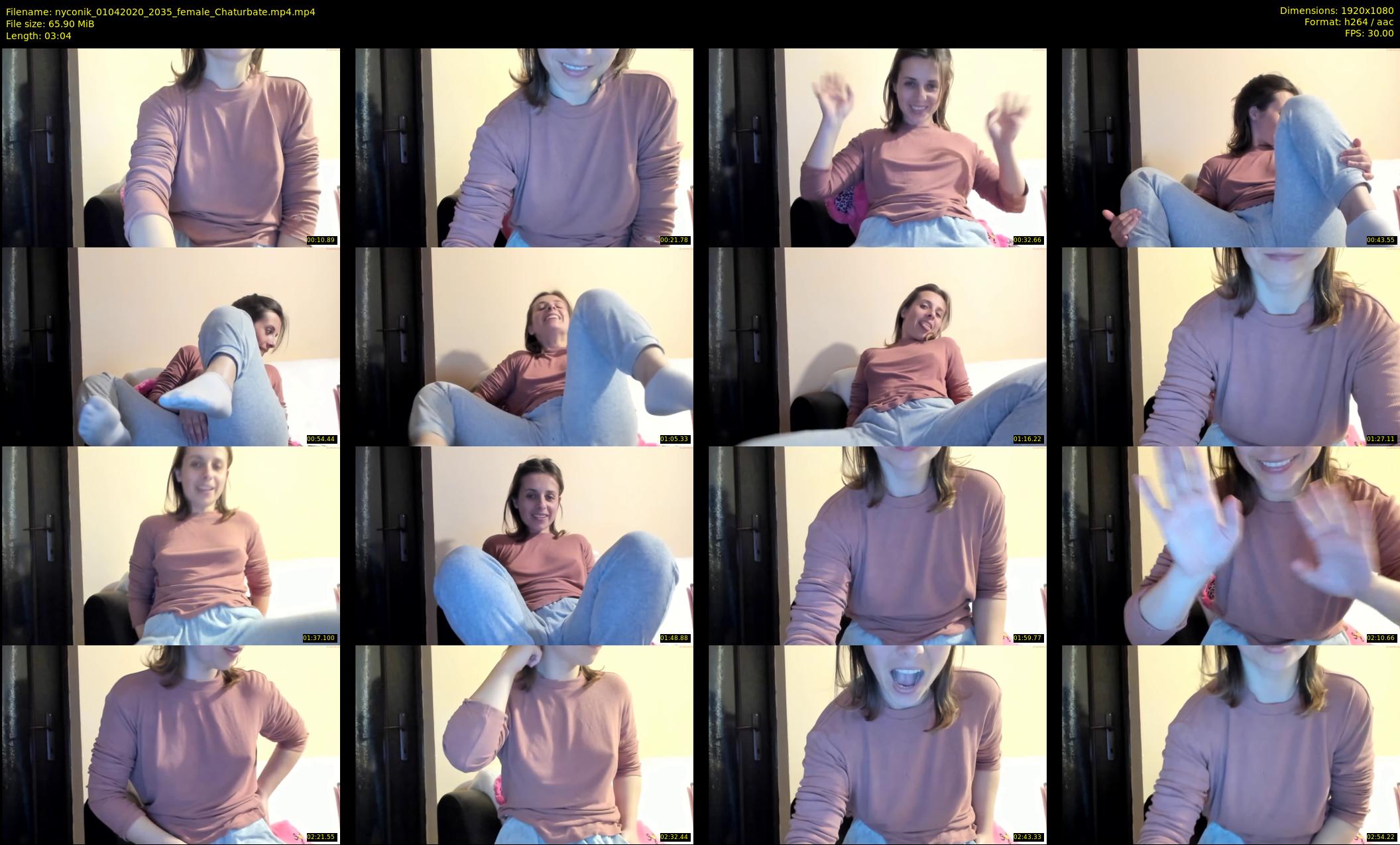 nyconik — 4 minute Chaturbate female cam show recording, 1080p, Apr 1, 2020