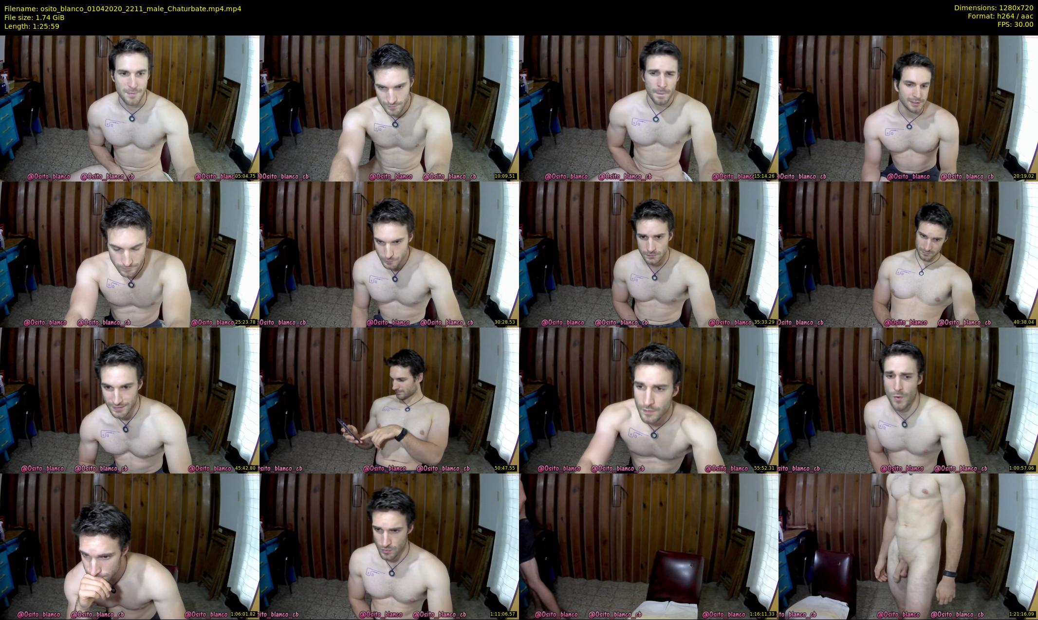 osito_blanco — 86 minute Chaturbate male cam show recording, 720p, Apr 1, 2020