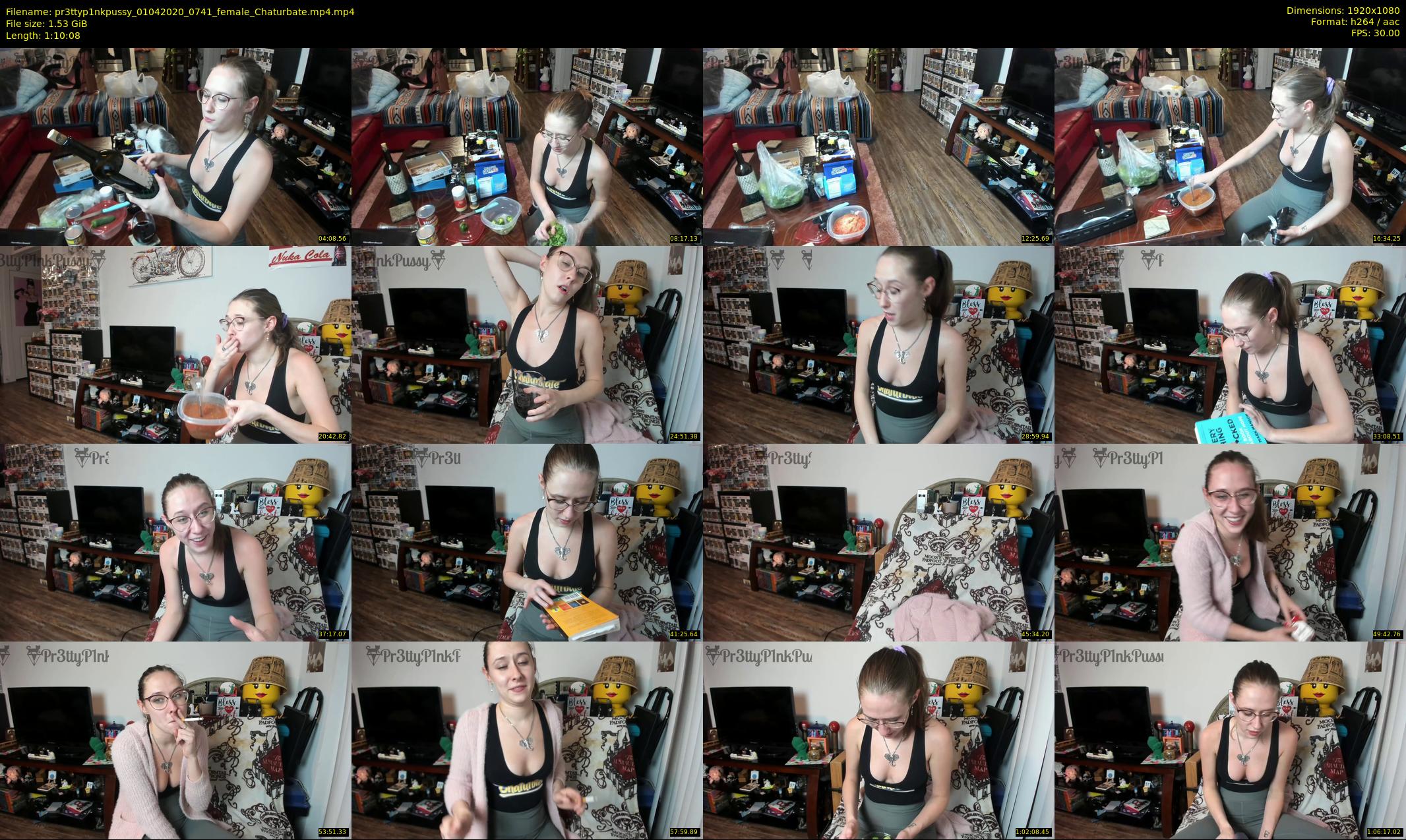 pr3ttyp1nkpussy — 71 minute Chaturbate couple cam show recording, 1080p, Apr 1, 2020