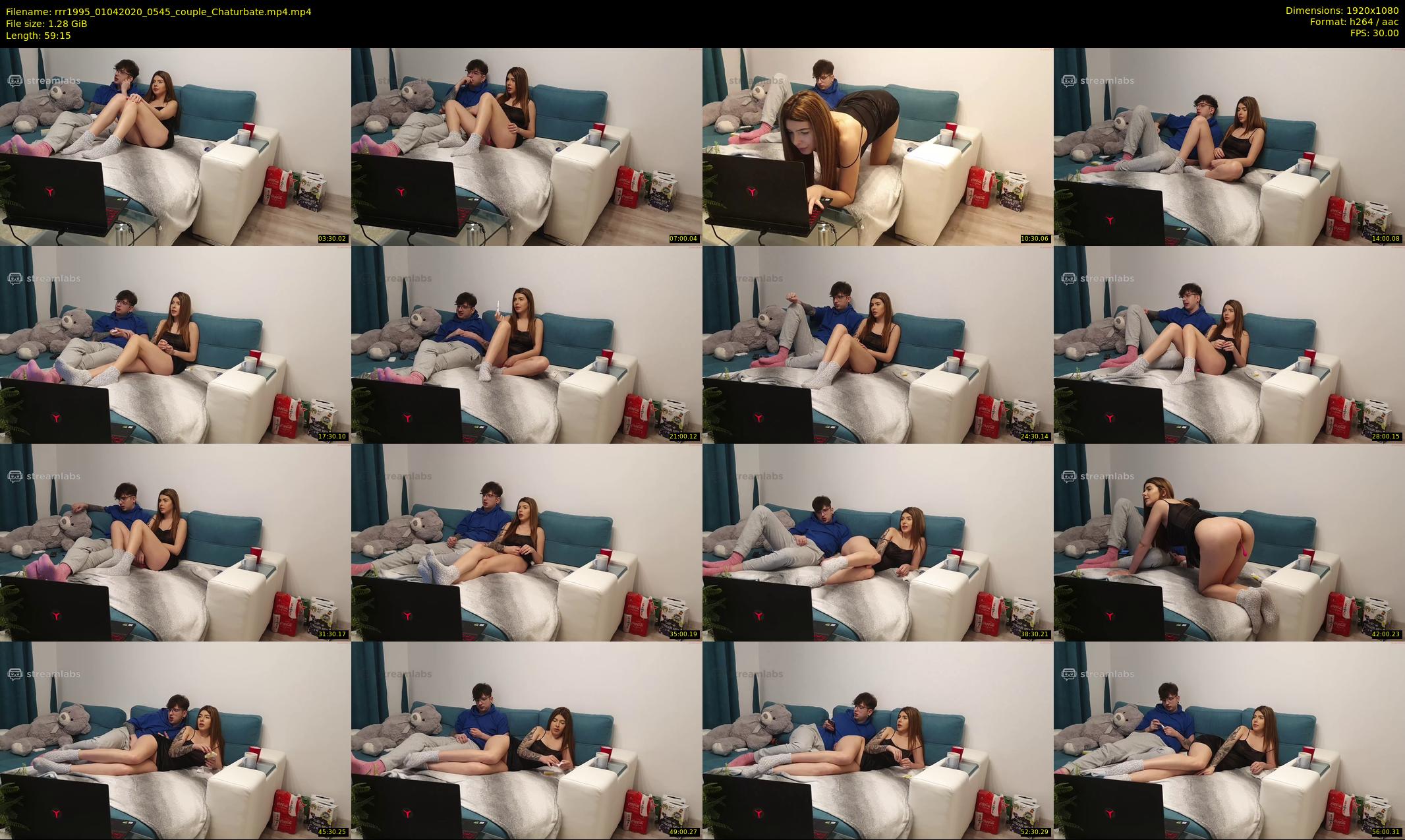 rrr1995 — 60 minute Chaturbate couple cam show recording, 1080p, Apr 1, 2020