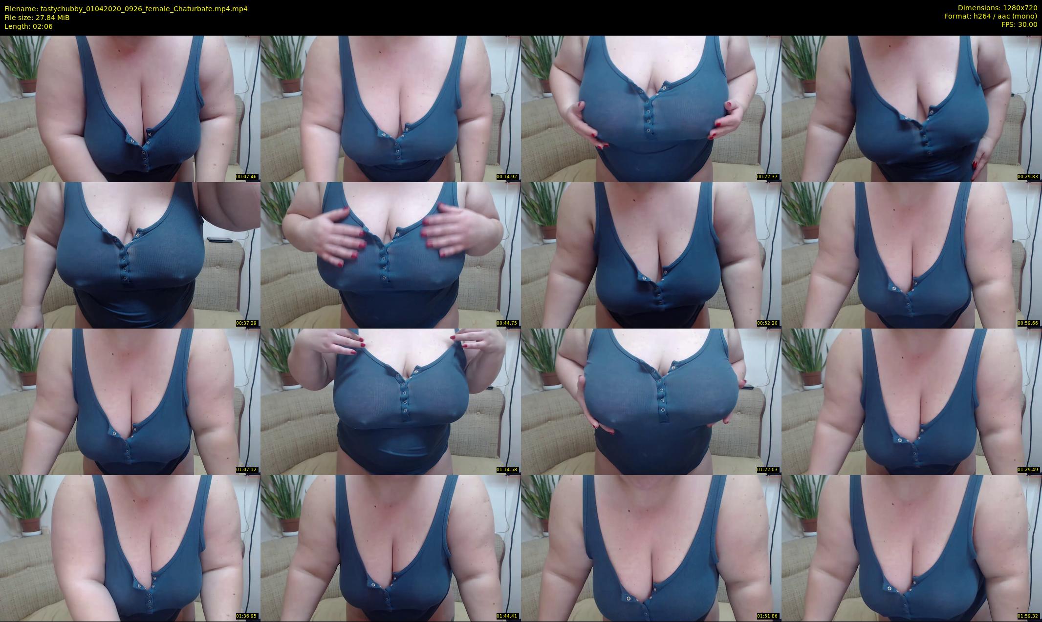 tastychubby — 3 minute Chaturbate female cam show recording, 720p, Apr 1, 2020