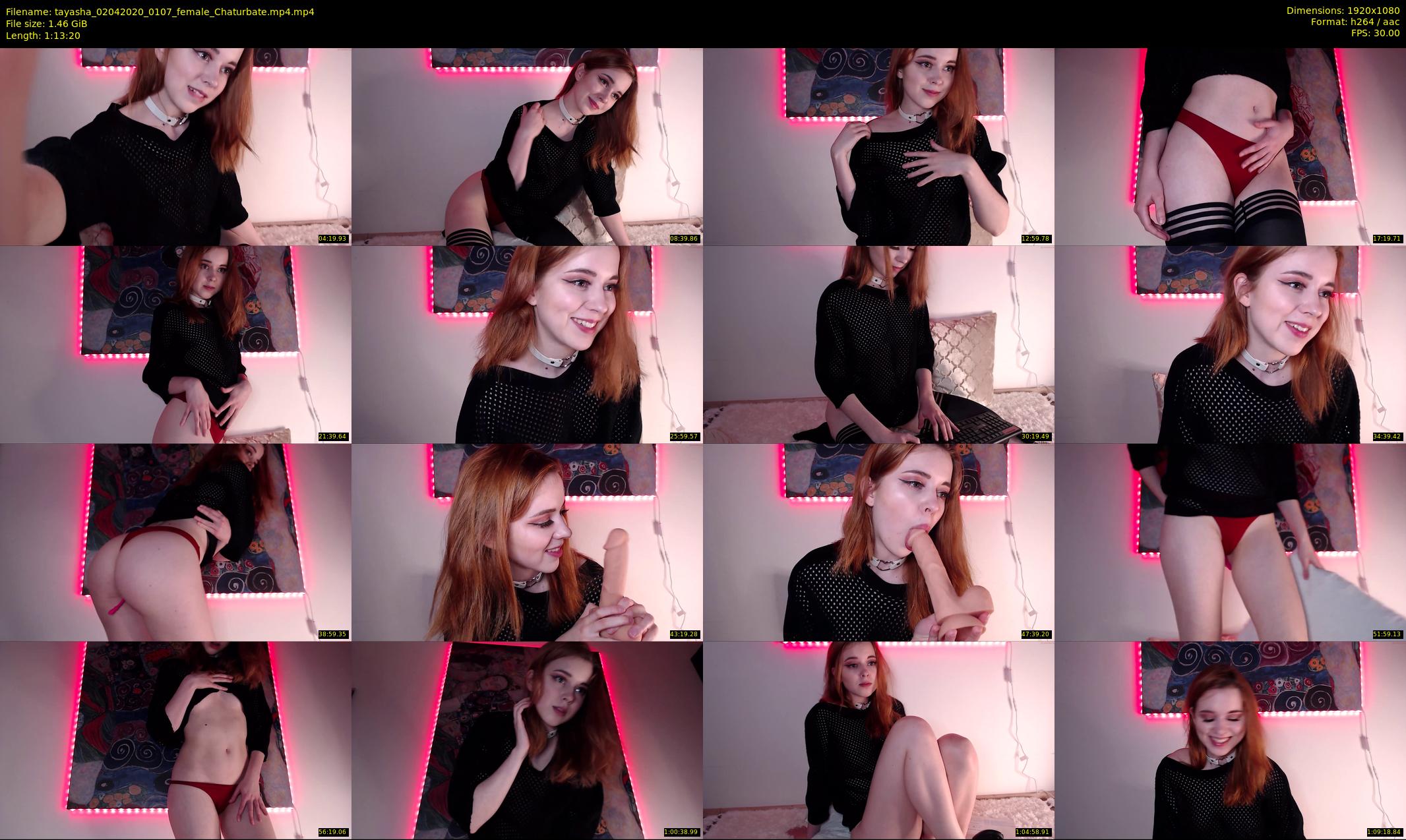 tayasha — 74 minute Chaturbate female cam show recording, 1080p, Apr 2, 2020