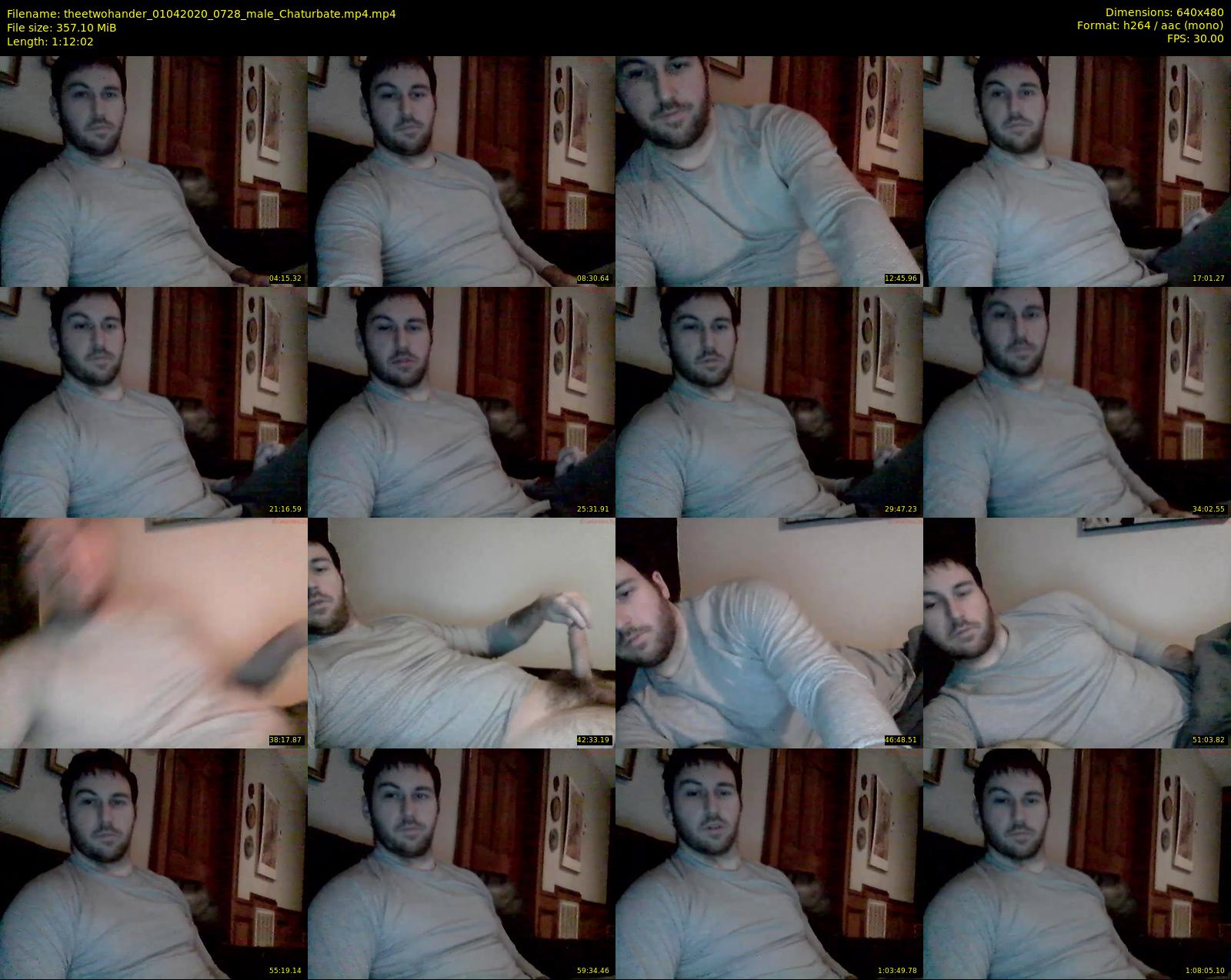 theetwohander — 73 minute Chaturbate male cam show recording, 480p, Apr 1, 2020