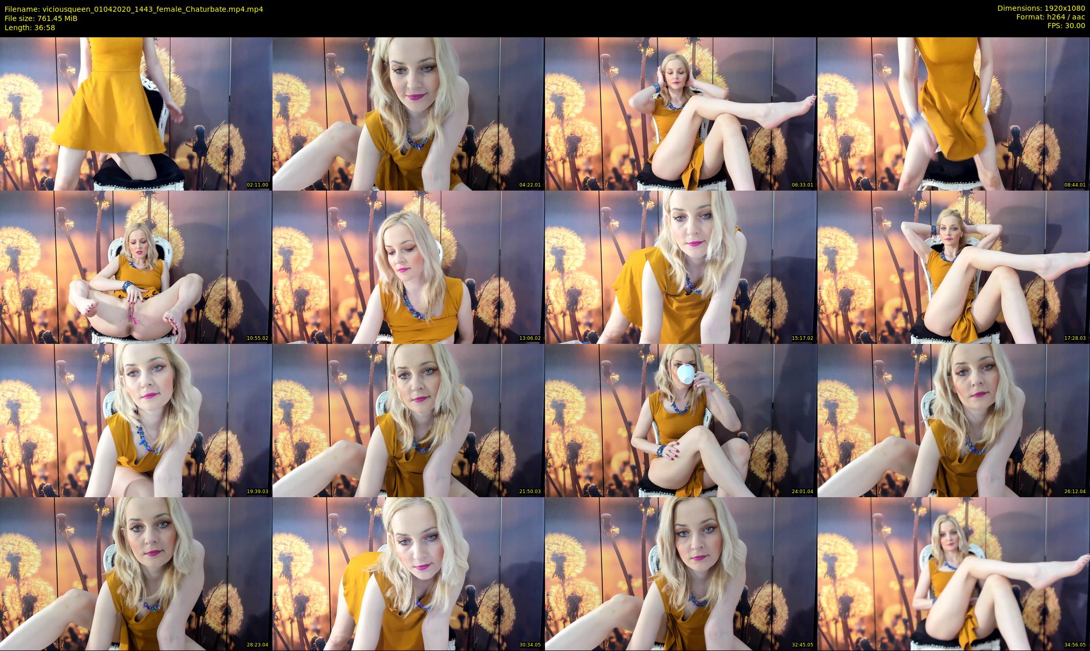 viciousqueen — 37 minute Chaturbate female cam show recording, 1080p, Apr 1, 2020
