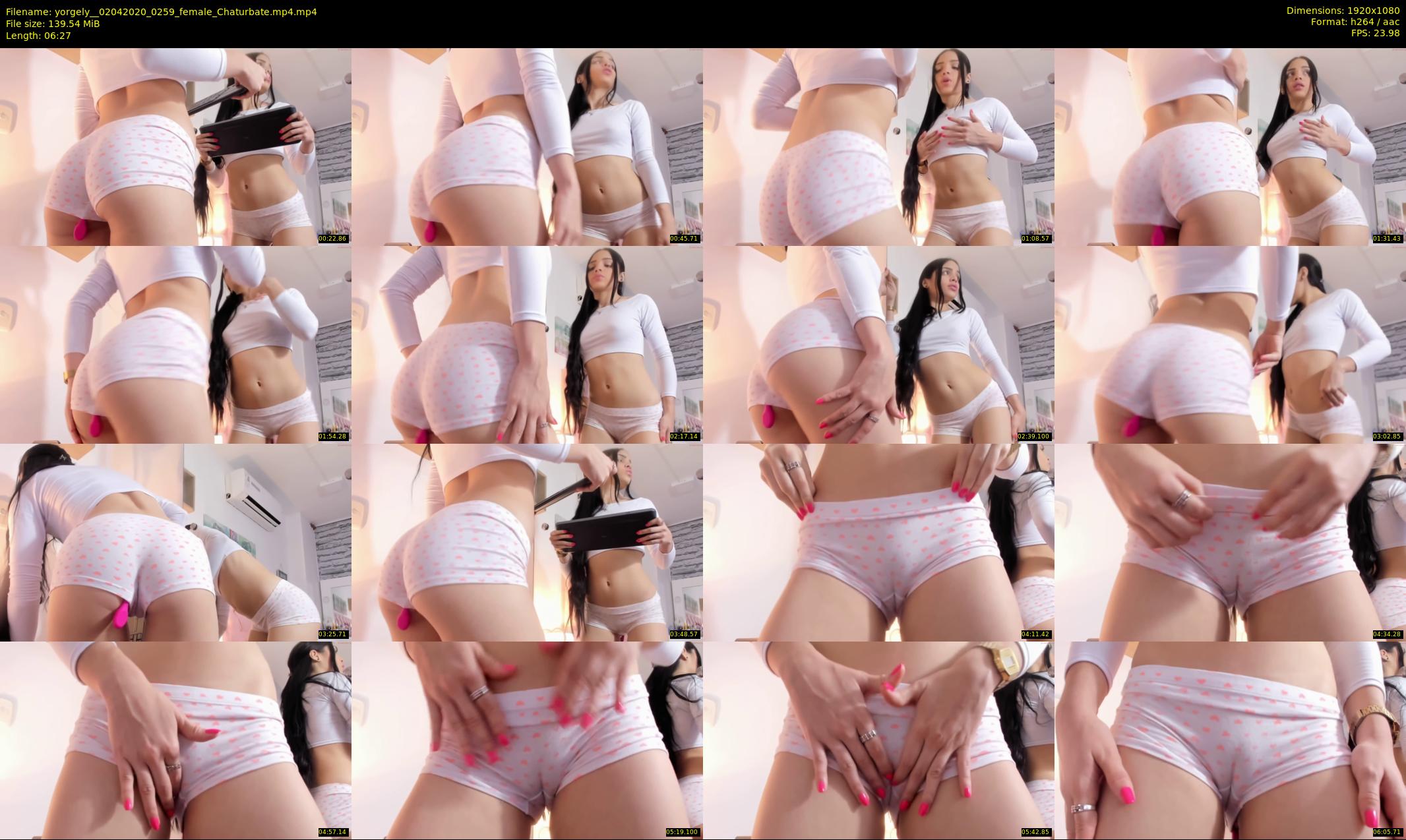 yorgely_ — 7 minute Chaturbate female cam show recording, 1080p, Apr 2, 2020