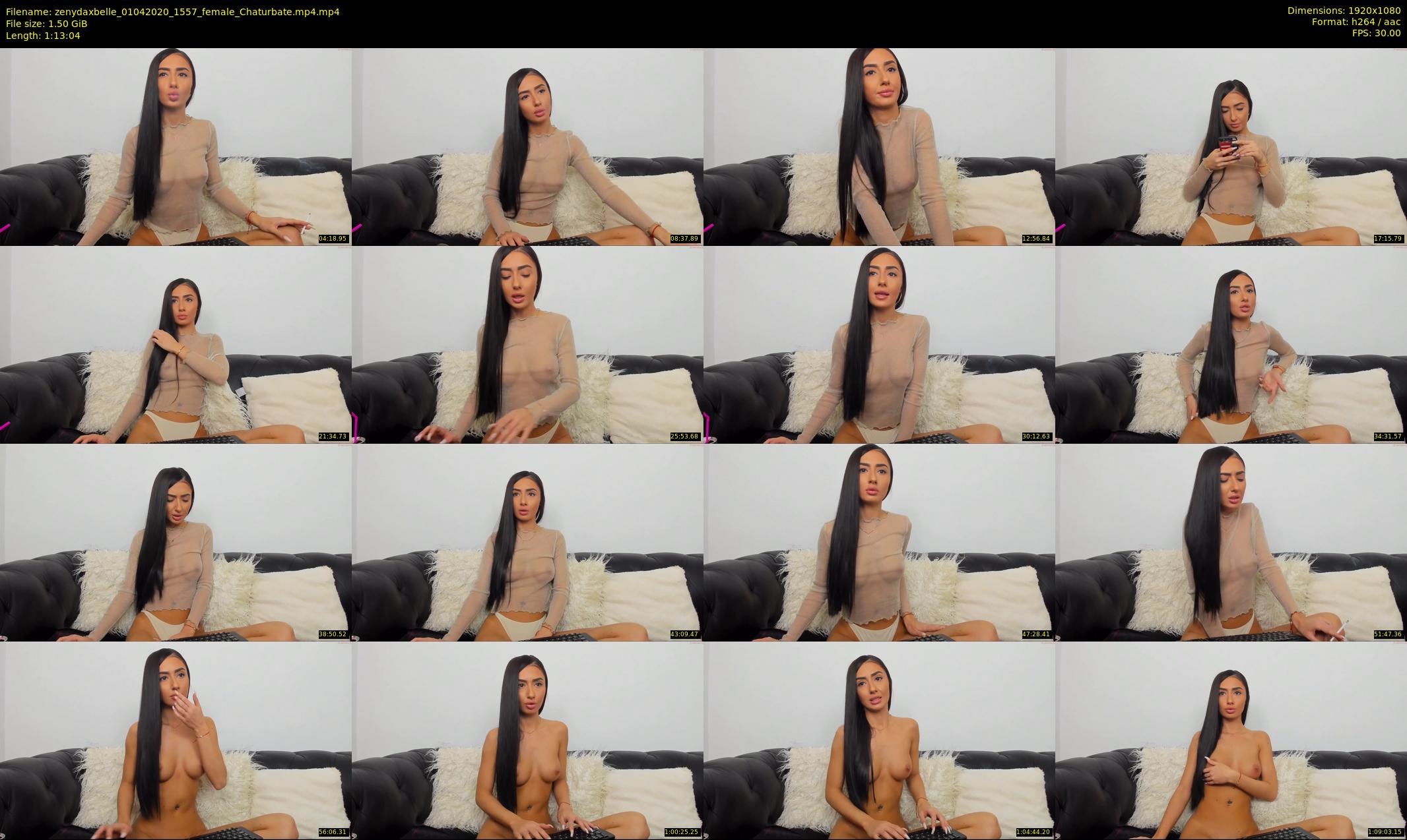 zenydaxbelle — 74 minute Chaturbate couple cam show recording, 1080p, Apr 1, 2020