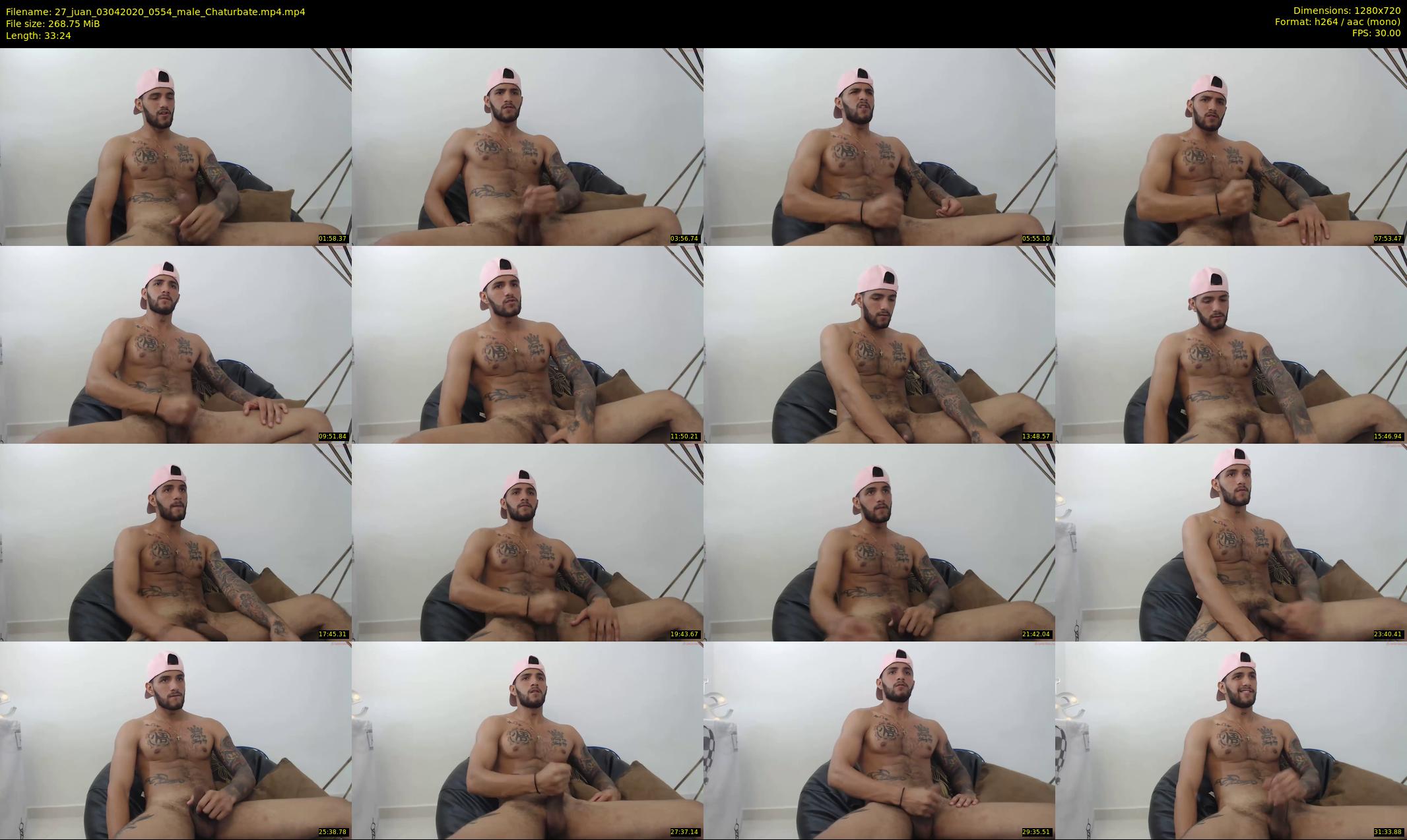 27_juan — 34 minute Chaturbate male cam show recording, 720p, Apr 3, 2020