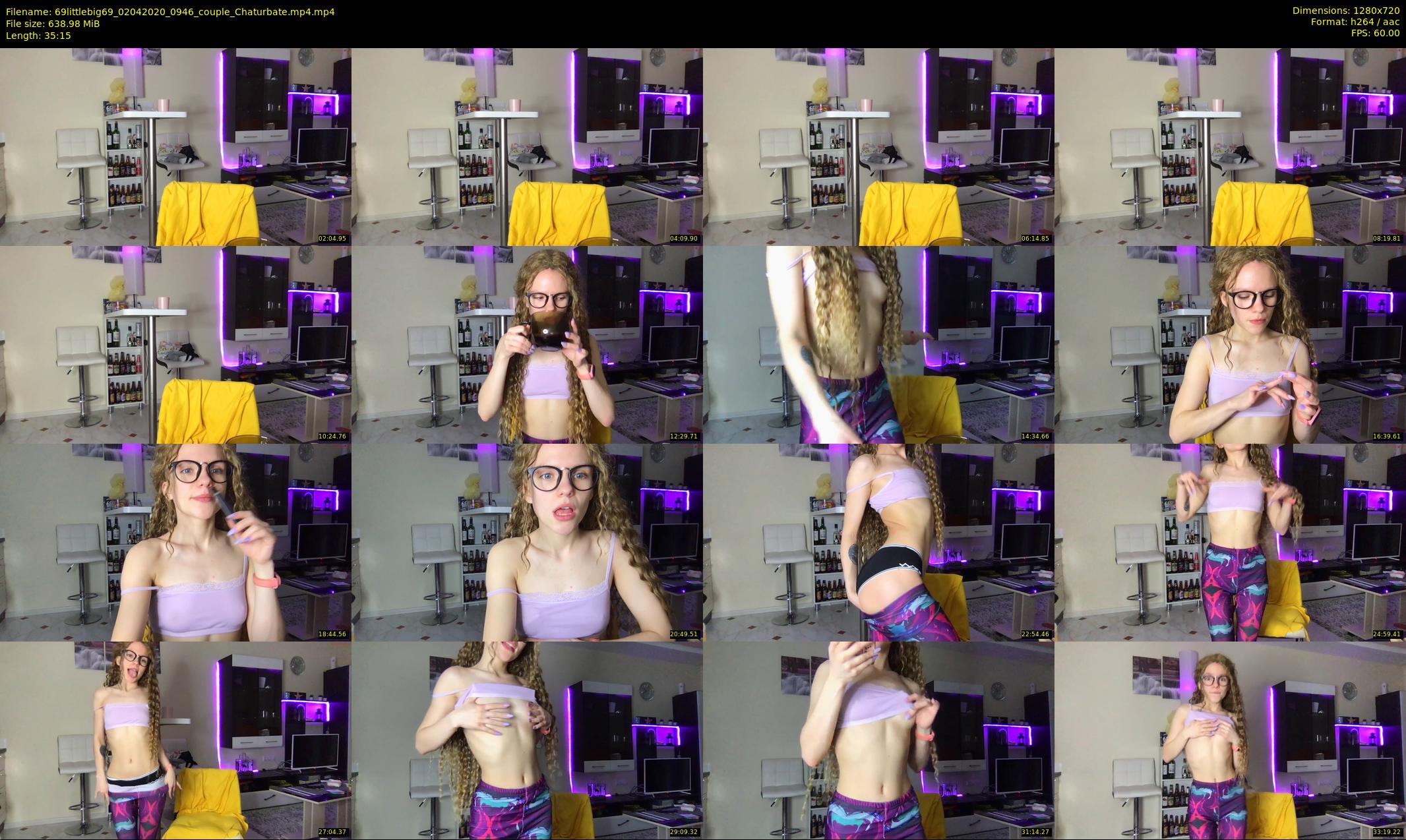 69littlebig69 — 36 minute Chaturbate couple cam show recording, 720p, Apr 2, 2020