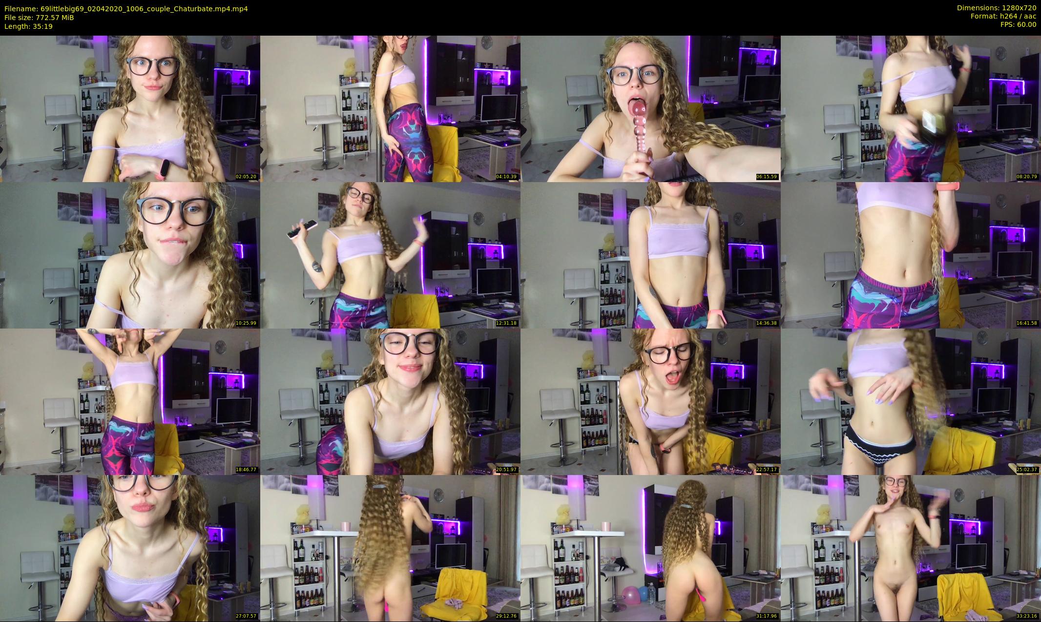 69littlebig69 — 36 minute Chaturbate couple cam show recording, 720p, Apr 2, 2020