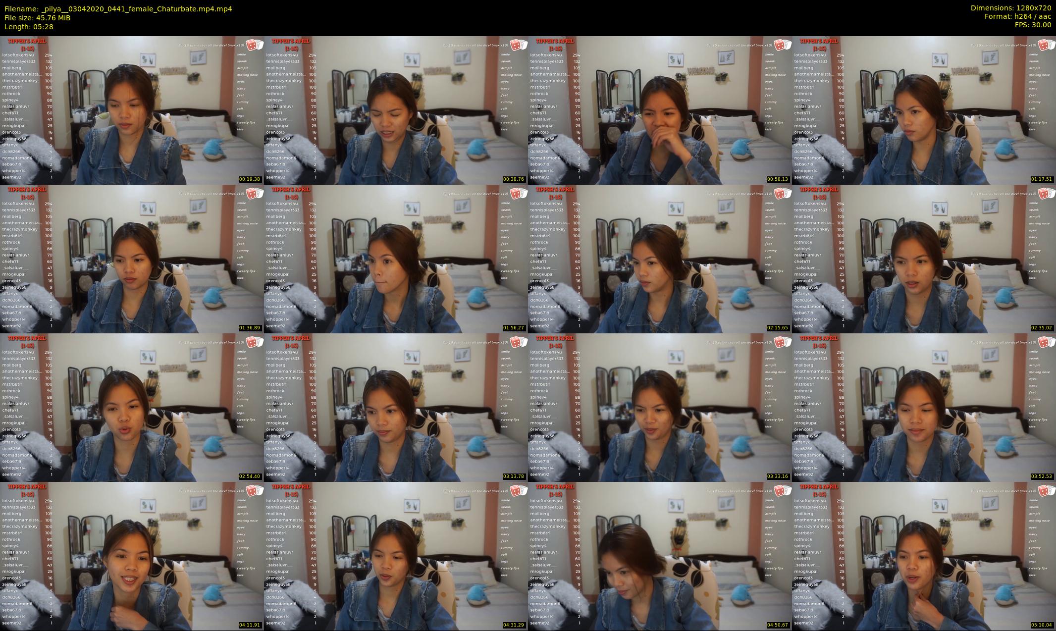 _pilya_ — 6 minute Chaturbate female cam show recording, 720p, Apr 3, 2020