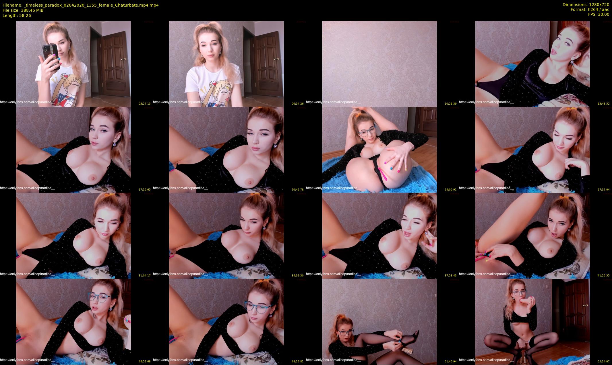 _timeless_paradox — 59 minute Chaturbate female cam show recording, 720p, Apr 2, 2020