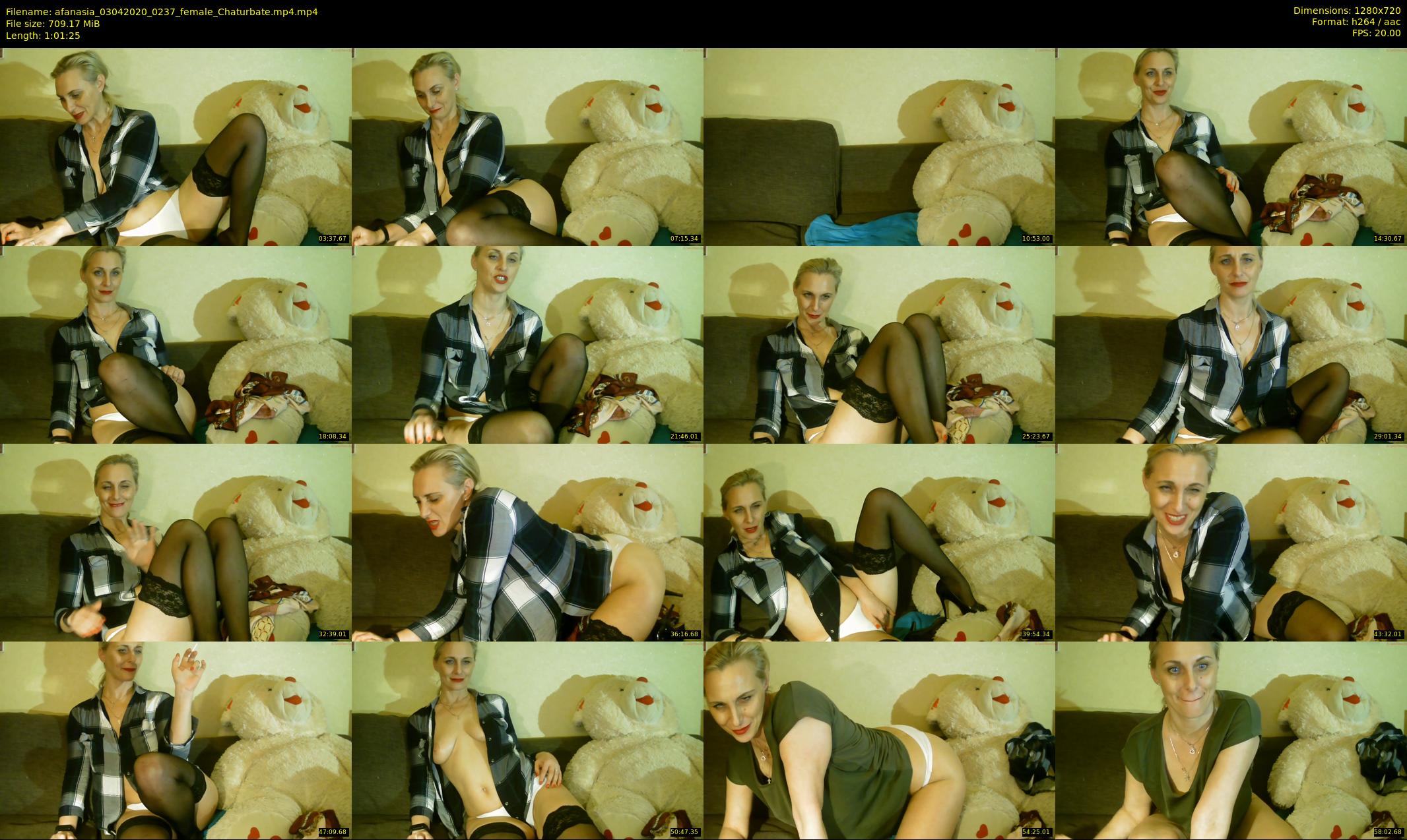 afanasia — 62 minute Chaturbate female cam show recording, 720p, Apr 3, 2020