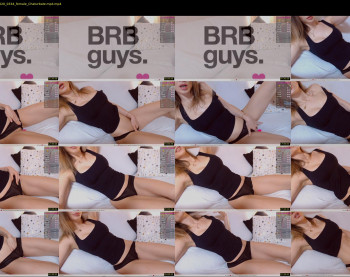 angelaguapisima — 43 minute Chaturbate female cam show recording, 720p, Apr 3, 2020