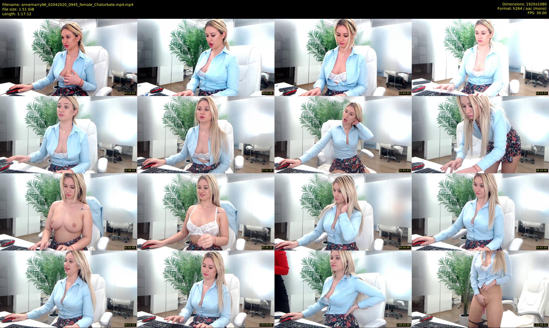 annemarry96 — 78 minute Chaturbate female cam show recording, 1080p, Apr 2, 2020