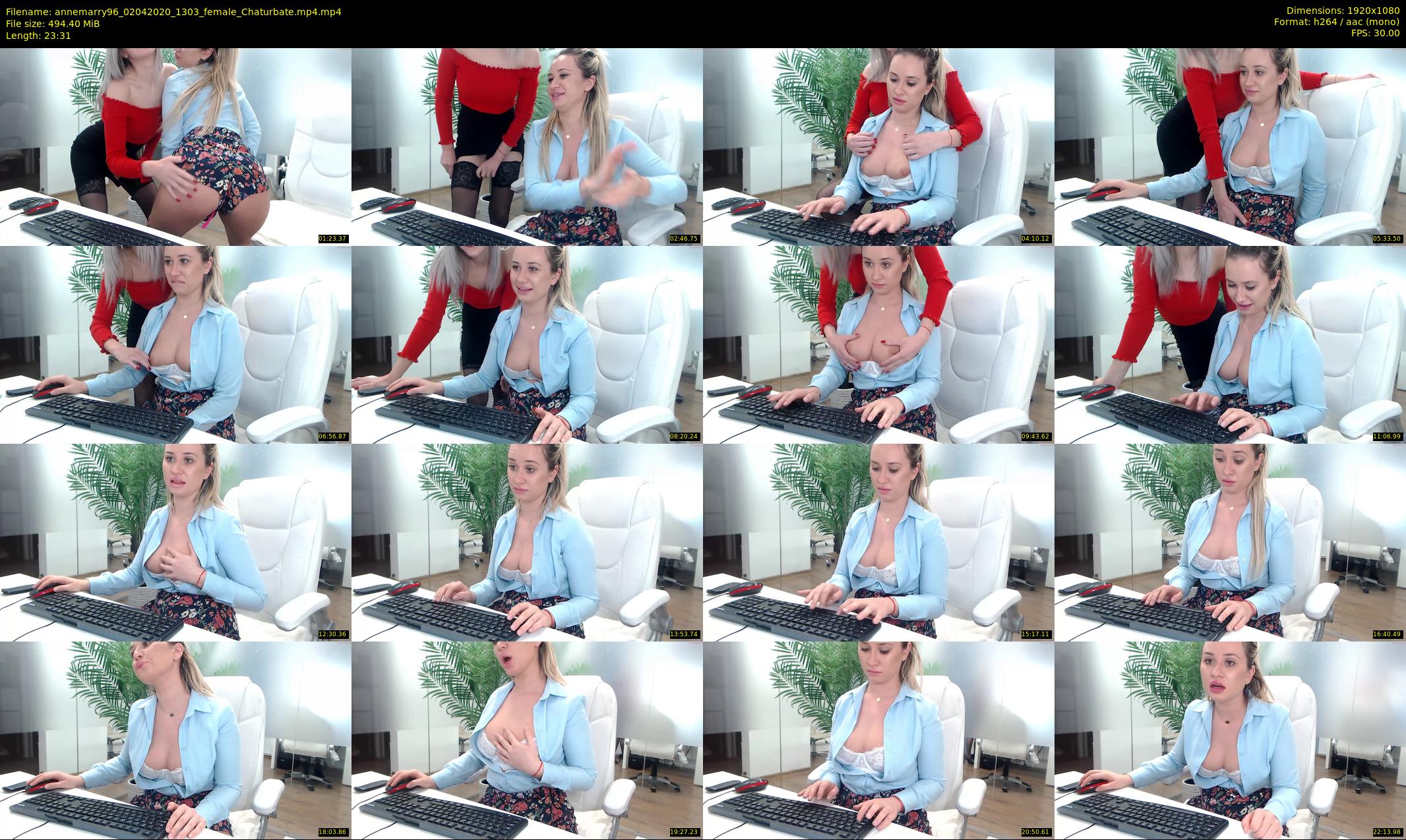 annemarry96 — 24 minute Chaturbate female cam show recording, 1080p, Apr 2, 2020