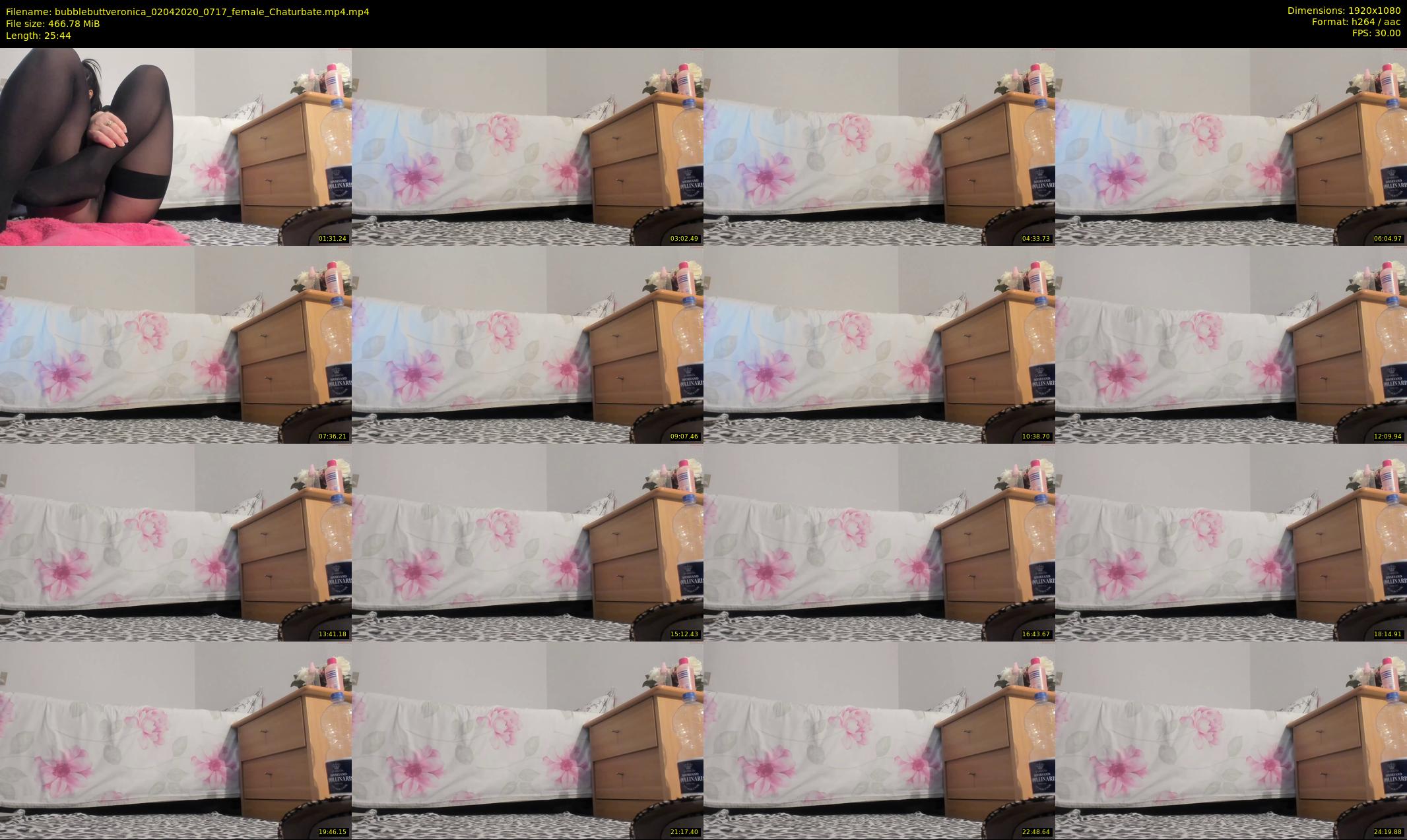 bubblebuttveronica — 26 minute Chaturbate female cam show recording, 1080p, Apr 2, 2020