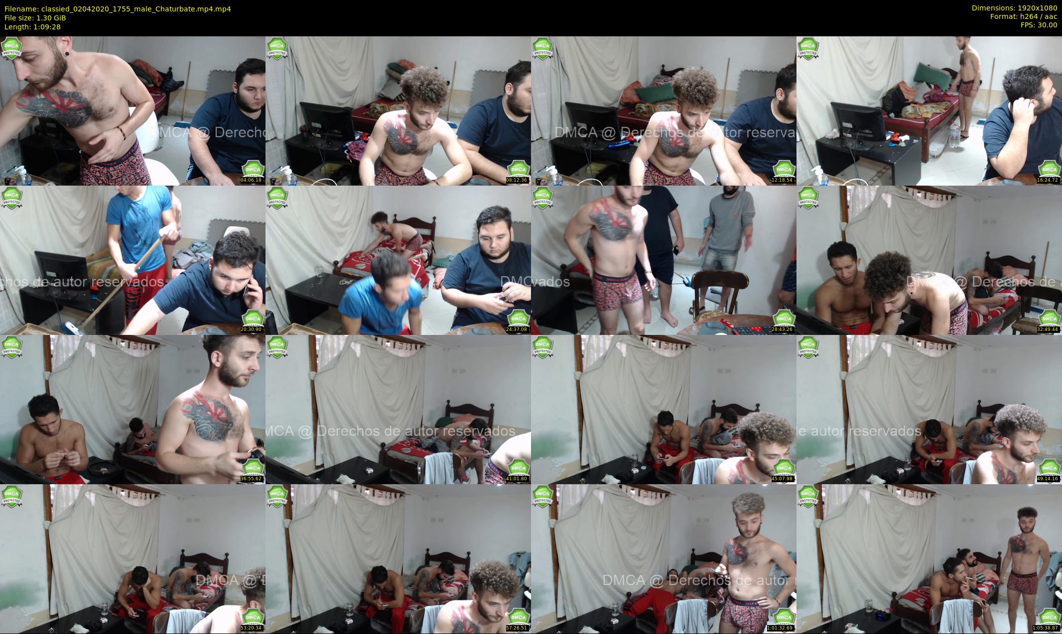 classied — 70 minute Chaturbate male cam show recording, 1080p, Apr 2, 2020