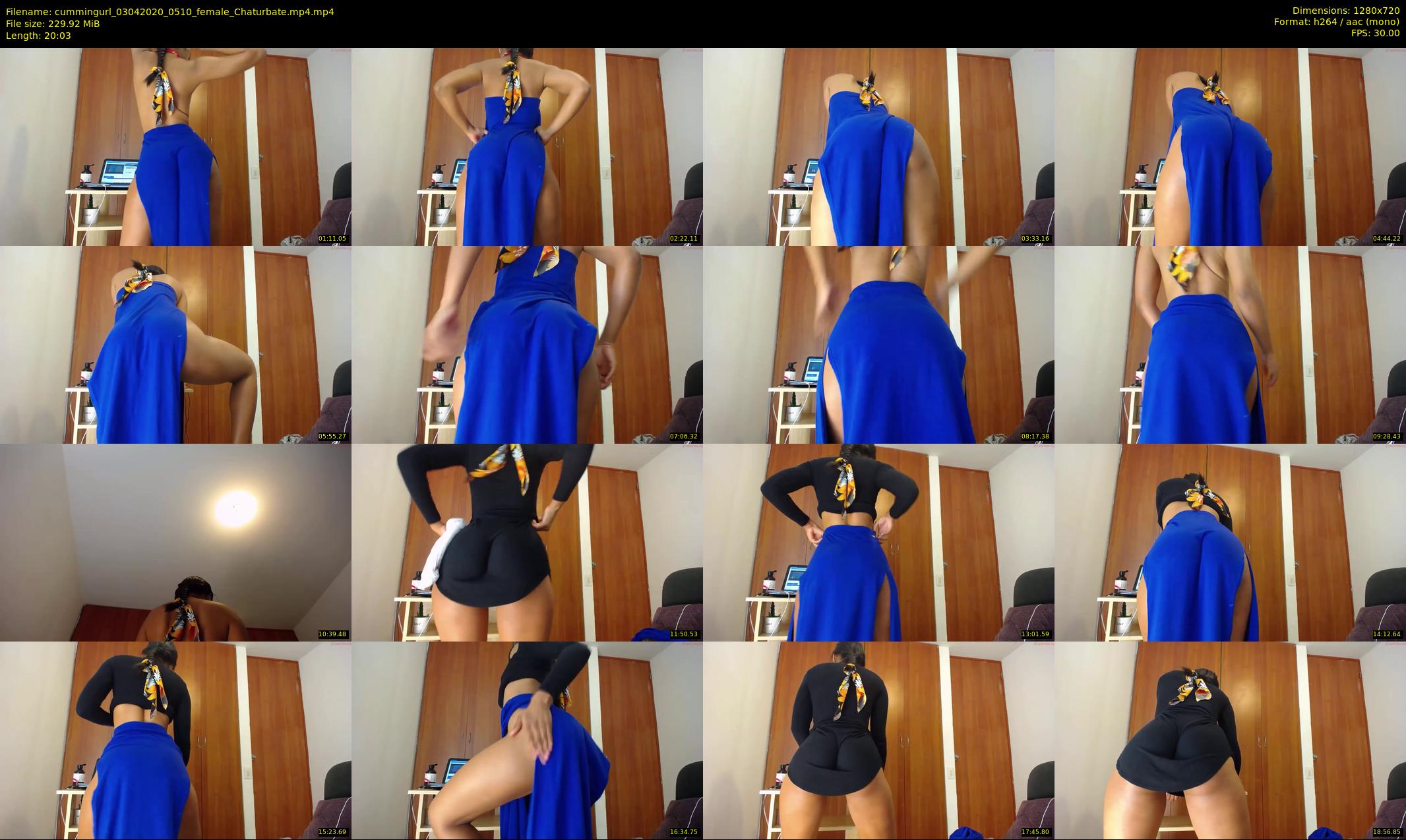 cummingurl — 21 minute Chaturbate couple cam show recording, 720p, Apr 3, 2020
