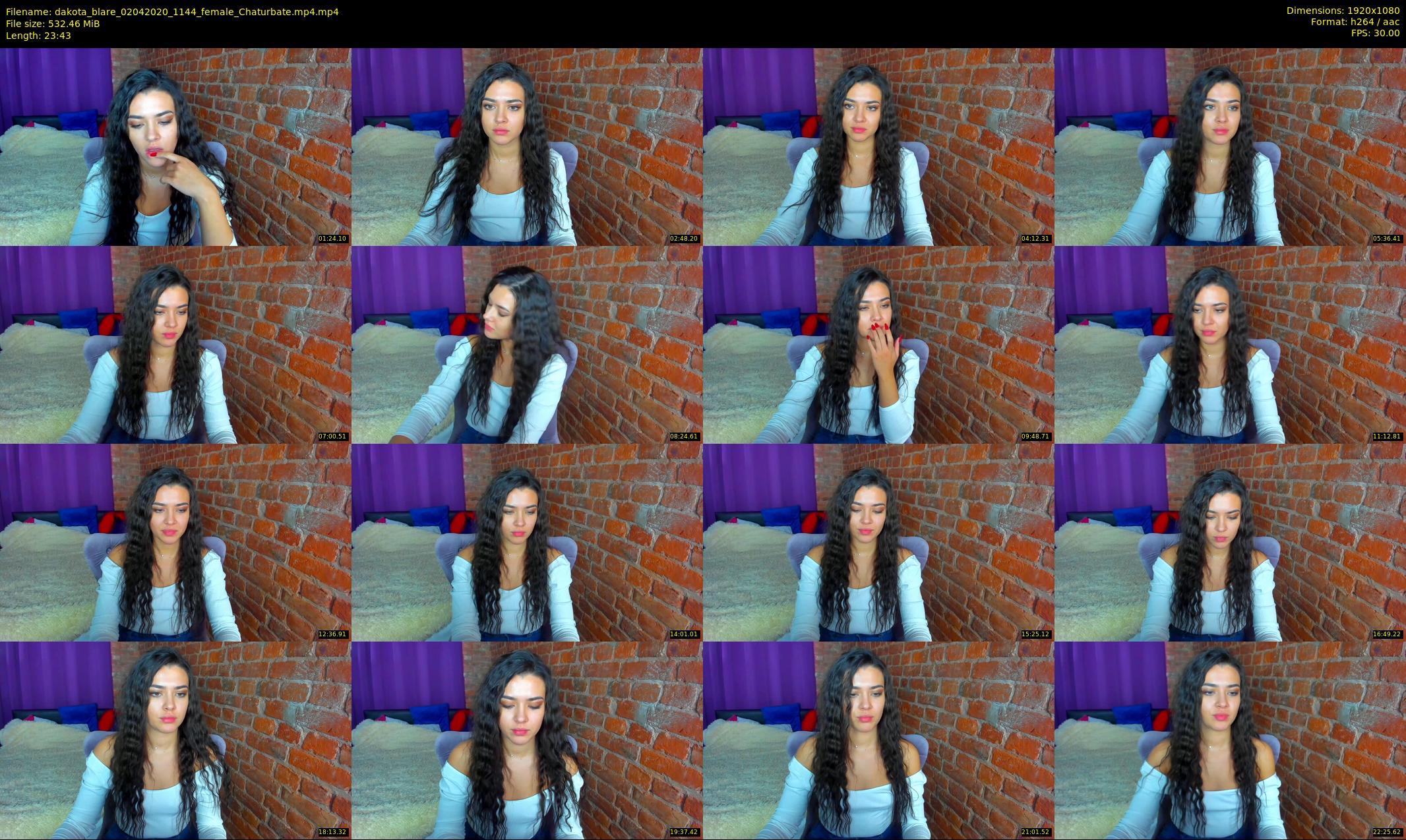 dakota_blare — 24 minute Chaturbate female cam show recording, 1080p, Apr 2, 2020