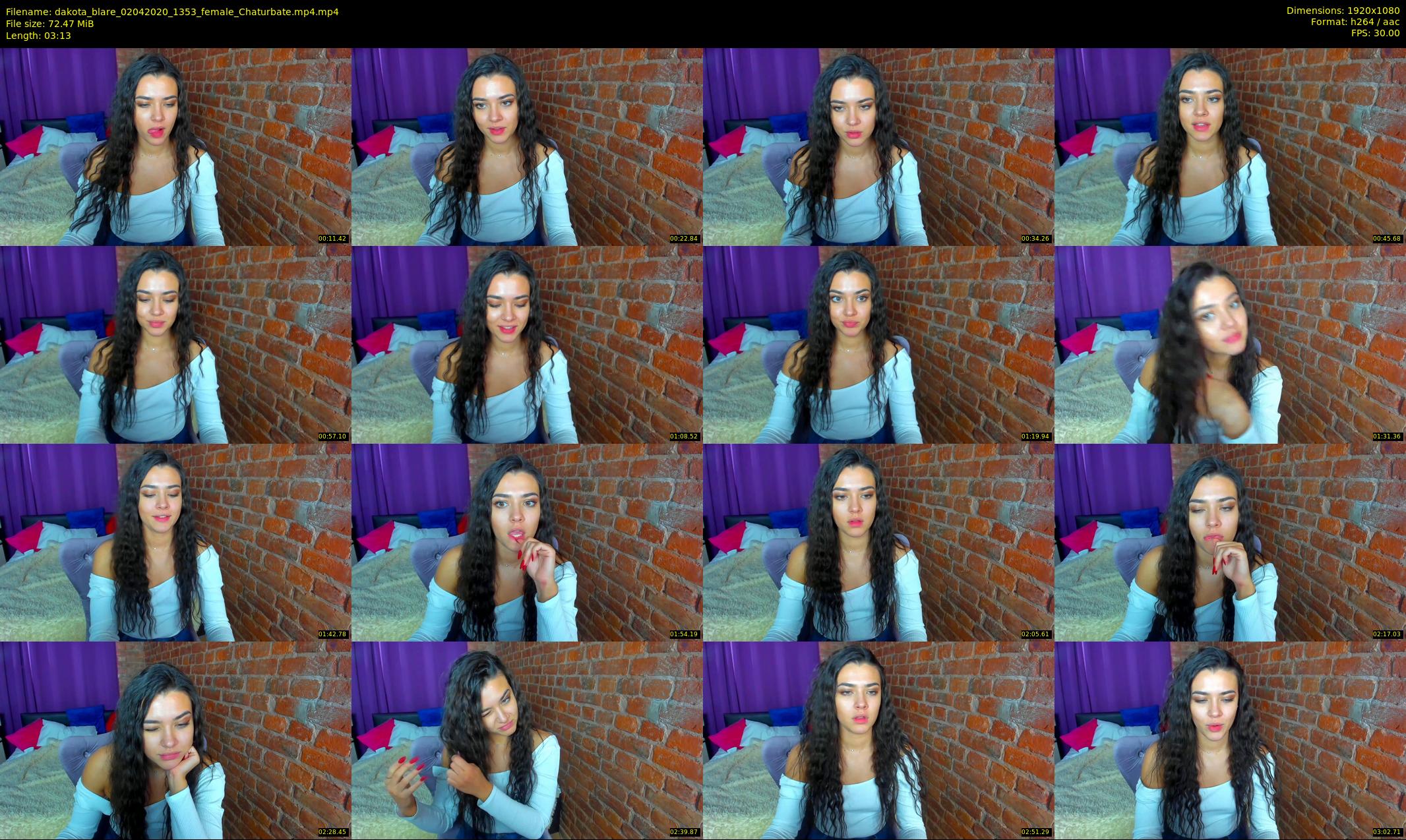 dakota_blare — 4 minute Chaturbate female cam show recording, 1080p, Apr 2, 2020