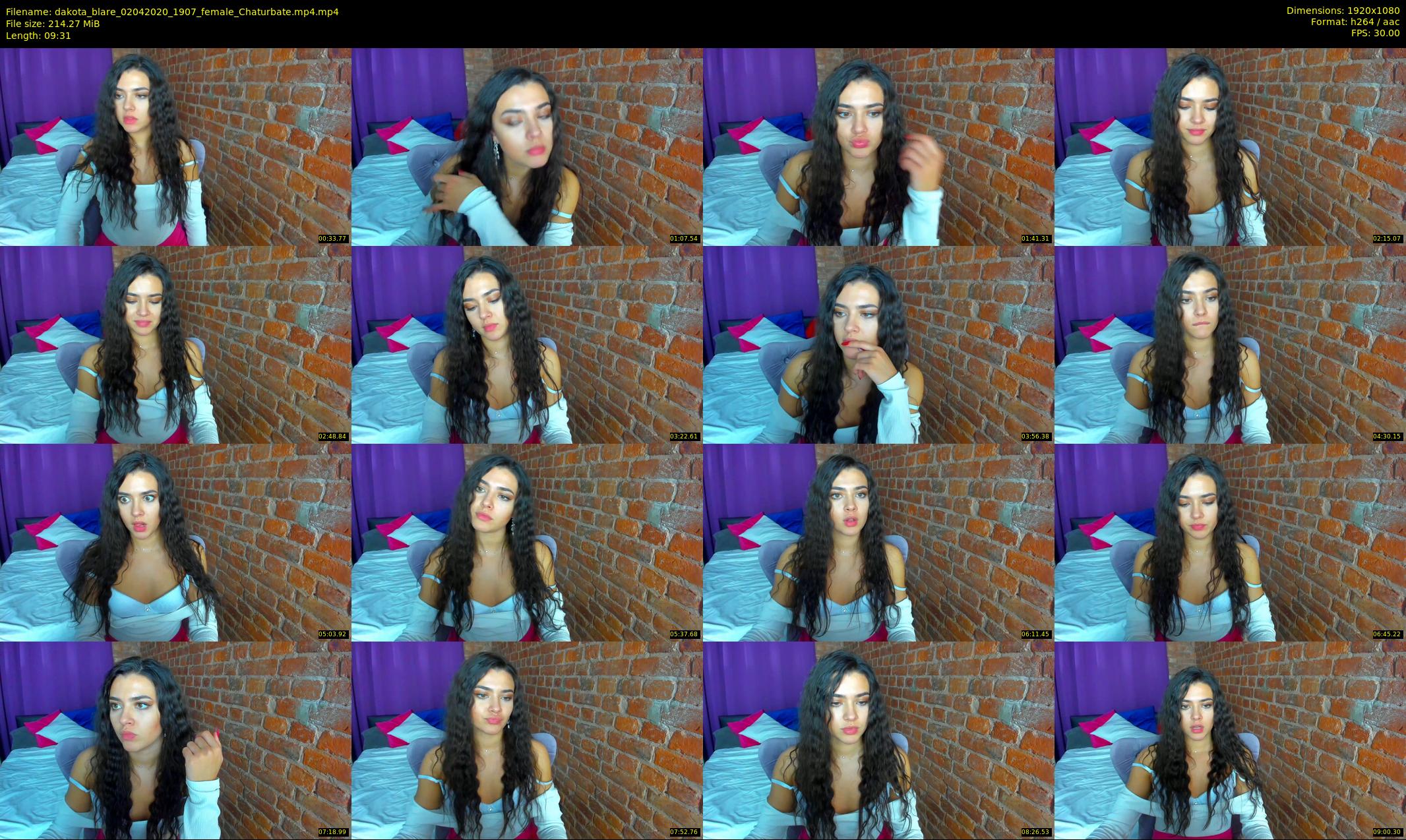 dakota_blare — 10 minute Chaturbate female cam show recording, 1080p, Apr 2, 2020