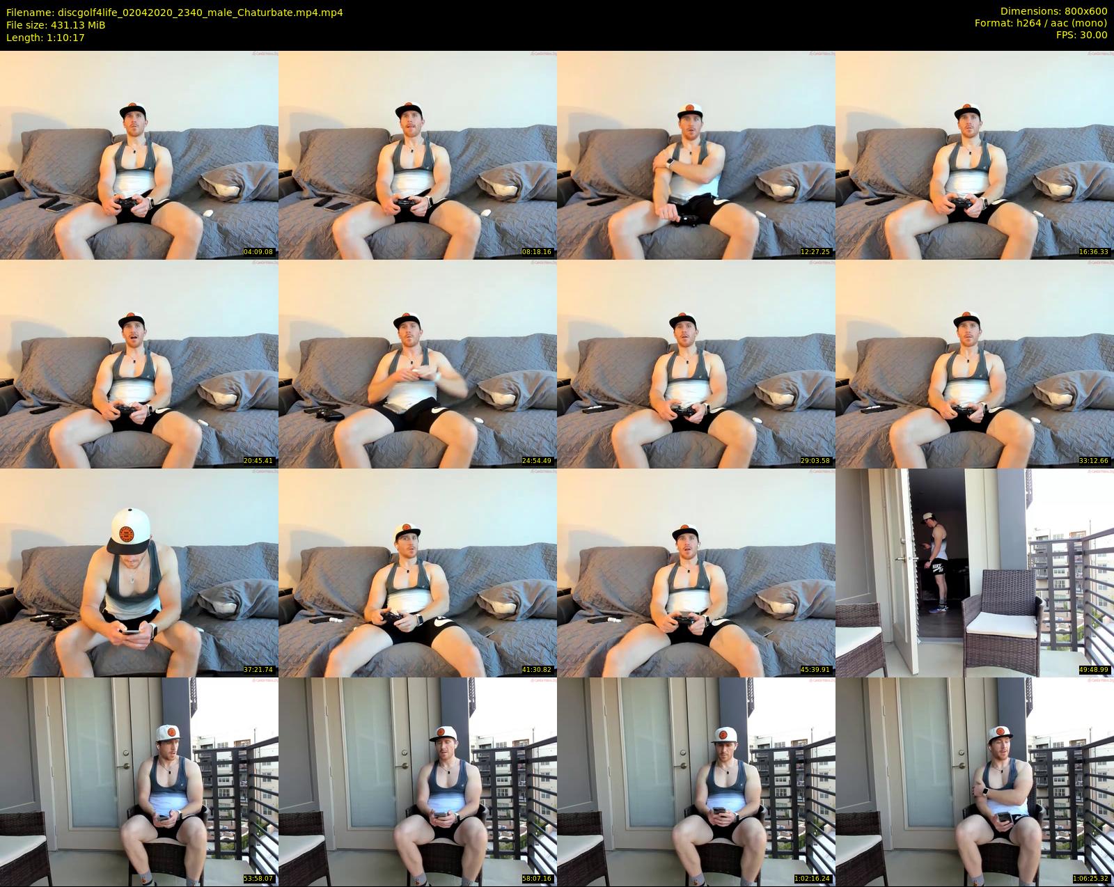 discgolf4life — 71 minute Chaturbate male cam show recording, 480p, Apr 2, 2020