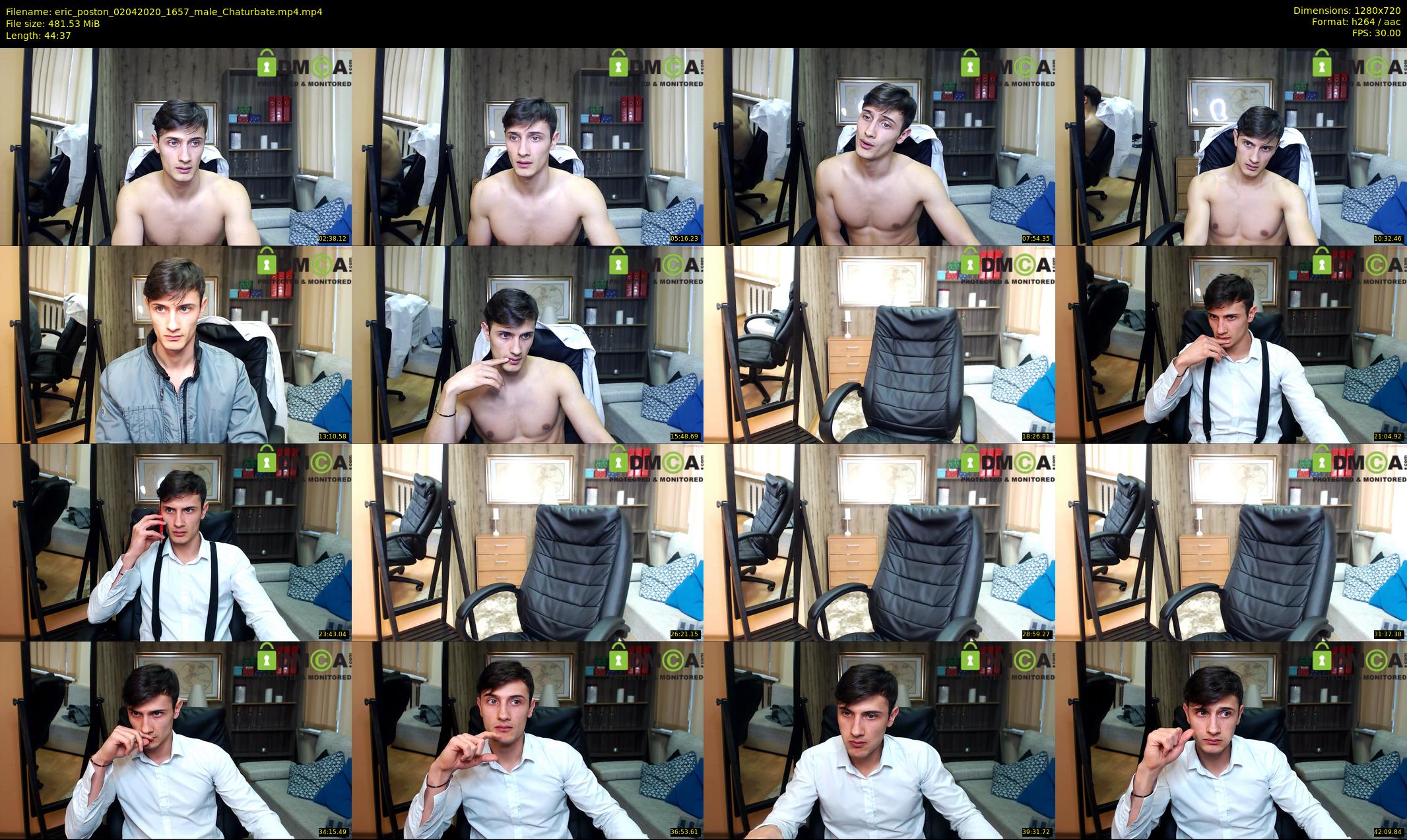 eric_poston — 45 minute Chaturbate male cam show recording, 720p, Apr 2, 2020