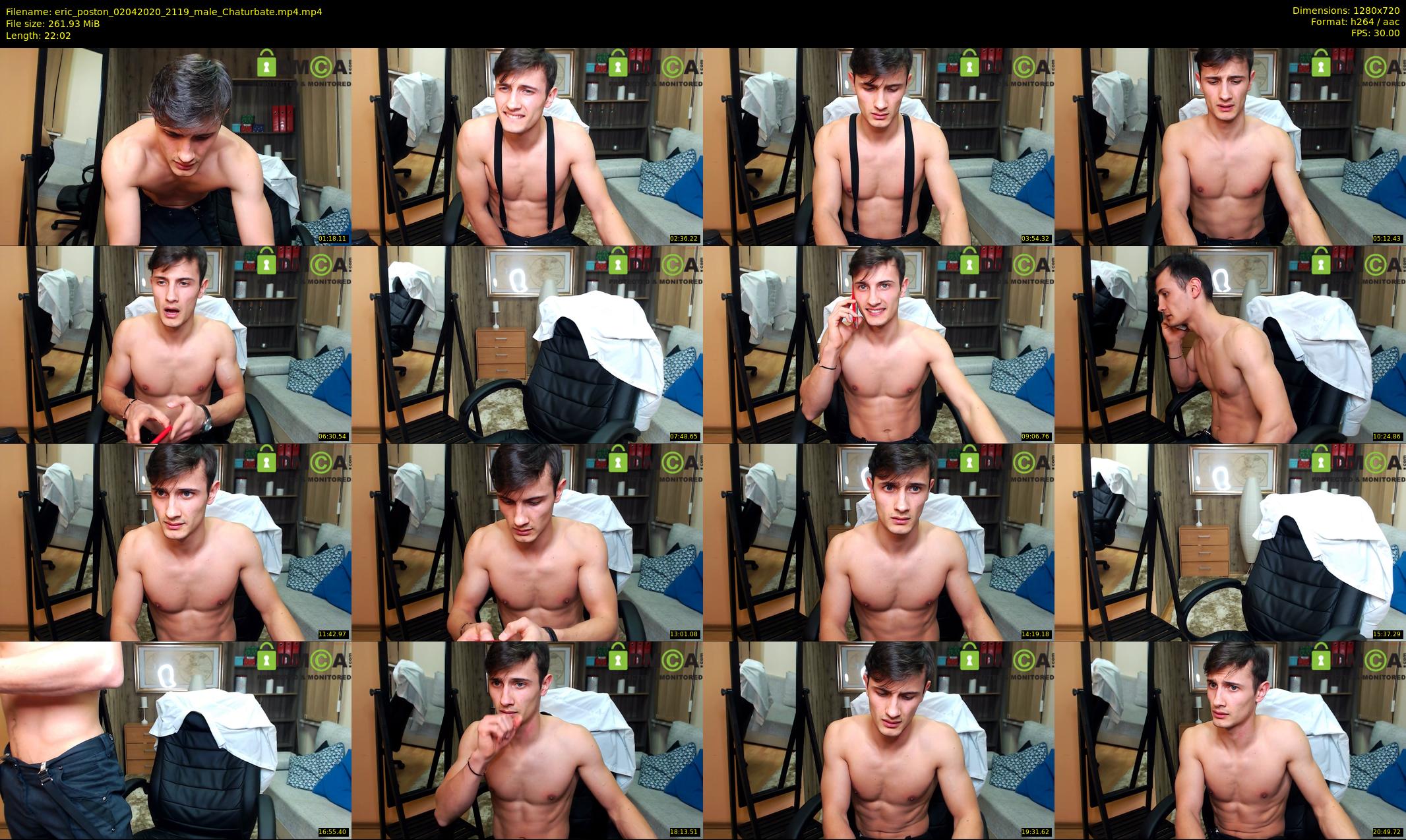 eric_poston — 23 minute Chaturbate male cam show recording, 720p, Apr 2, 2020