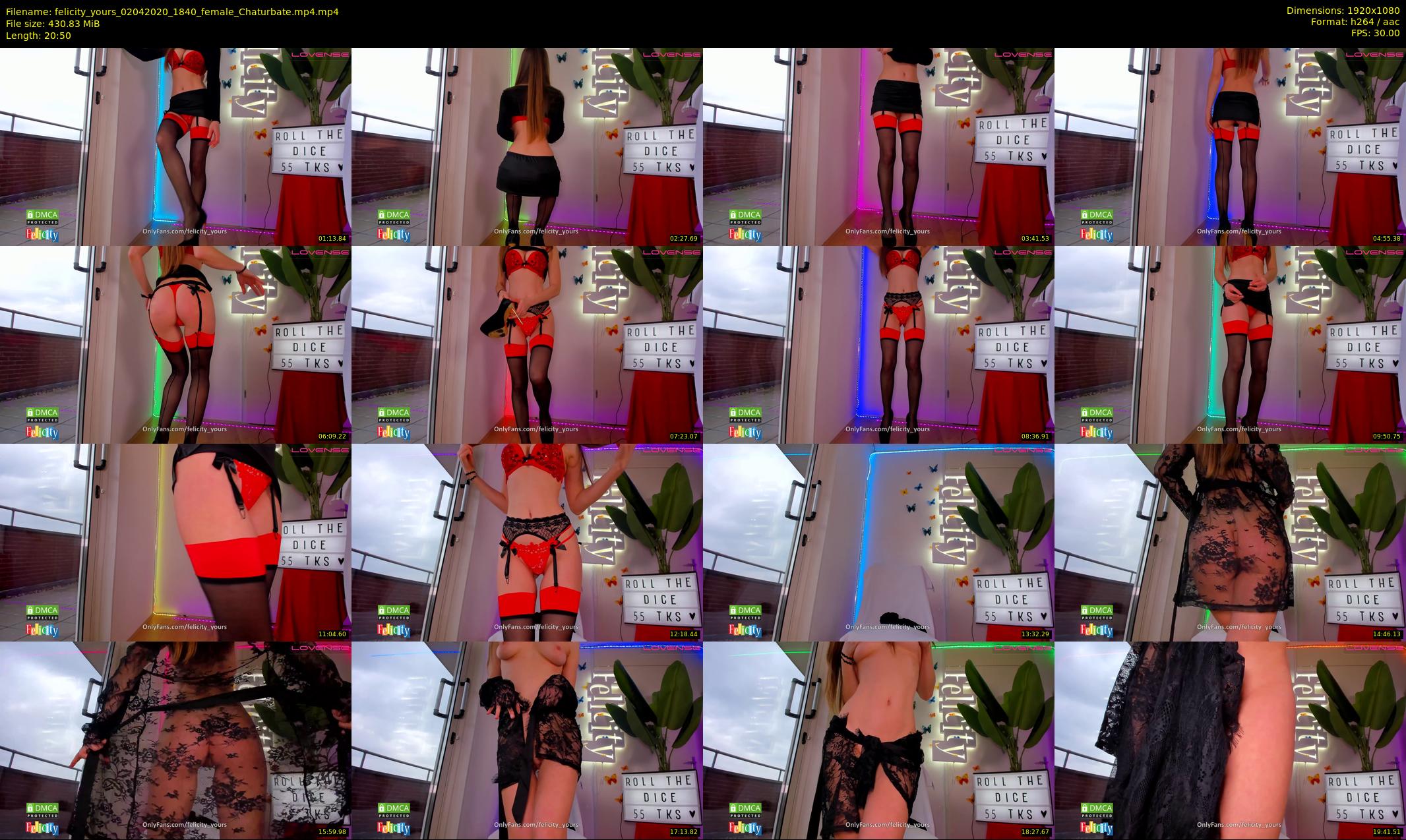 felicity_yours — 21 minute Chaturbate female cam show recording, 1080p, Apr 2, 2020