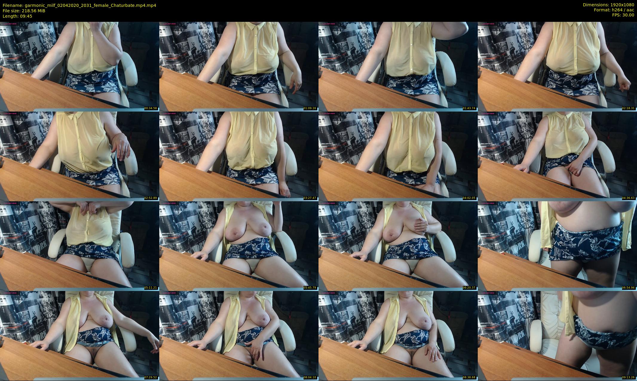 garmonic_milf — 10 minute Chaturbate female cam show recording, 1080p, Apr 2, 2020