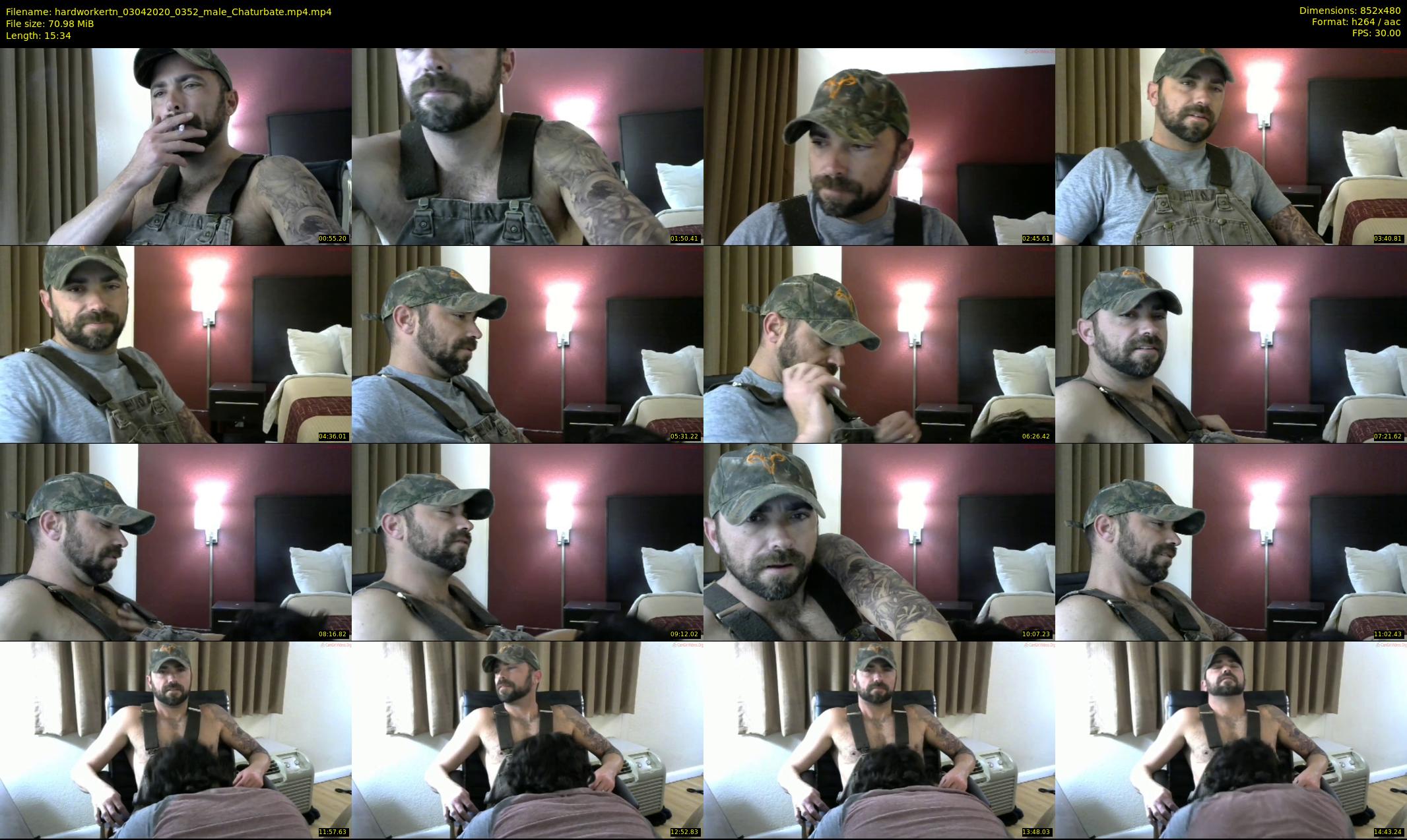 hardworkertn — 16 minute Chaturbate male cam show recording, 480p, Apr 3, 2020