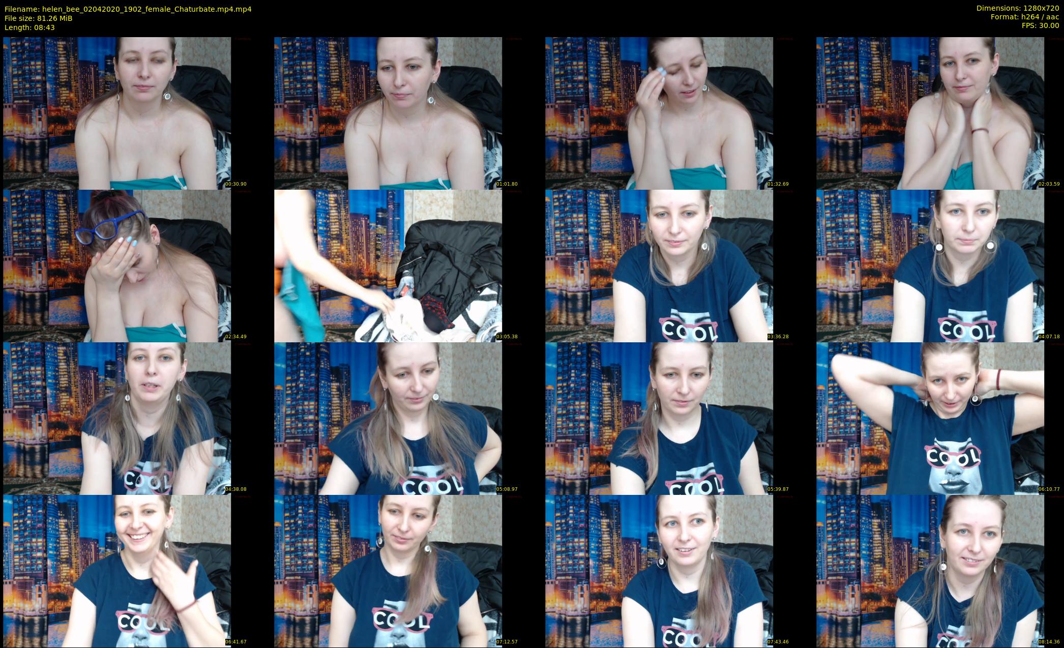 helen_bee — 9 minute Chaturbate female cam show recording, 720p, Apr 2, 2020