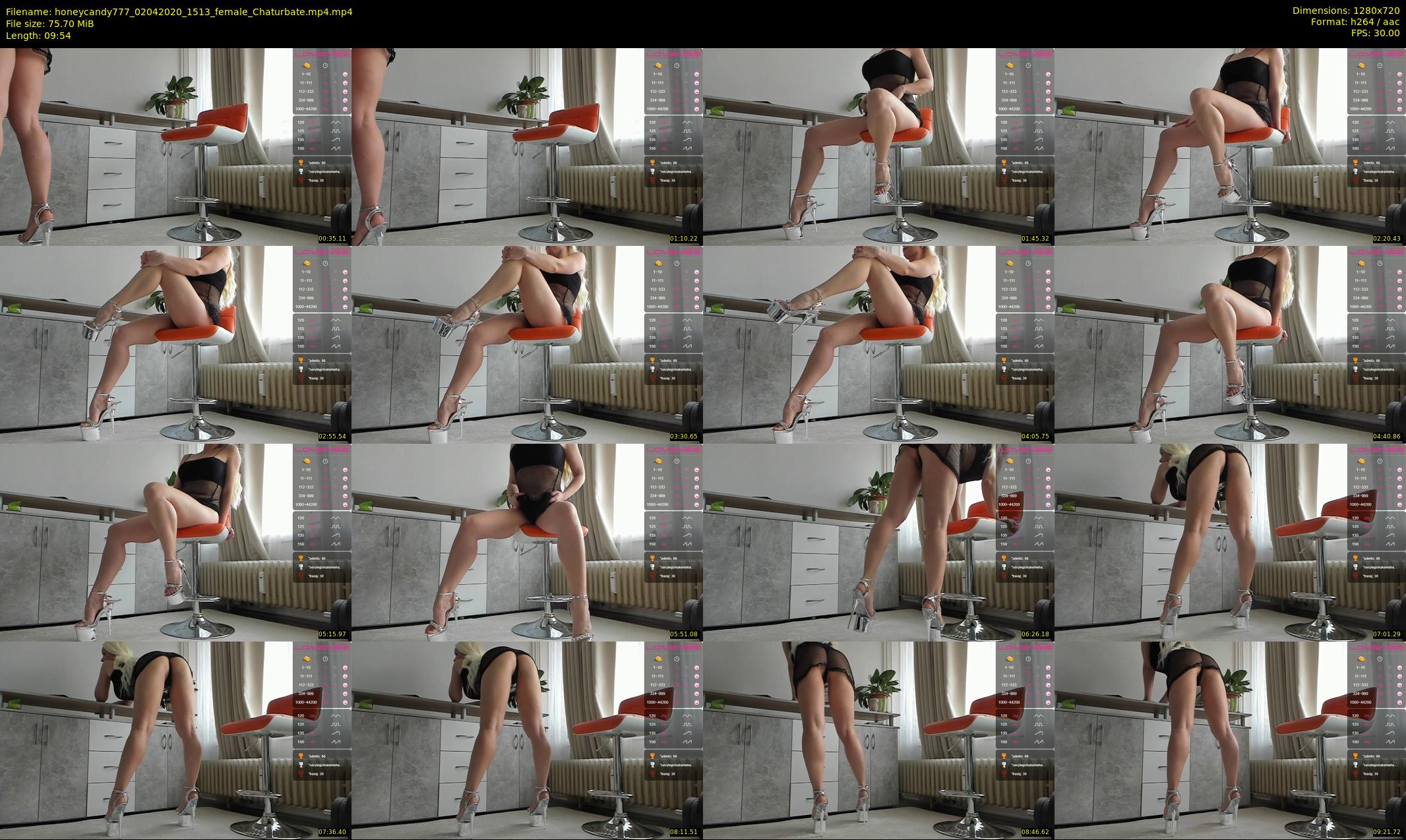 honeycandy777 — 10 minute Chaturbate couple cam show recording, 720p, Apr 2, 2020