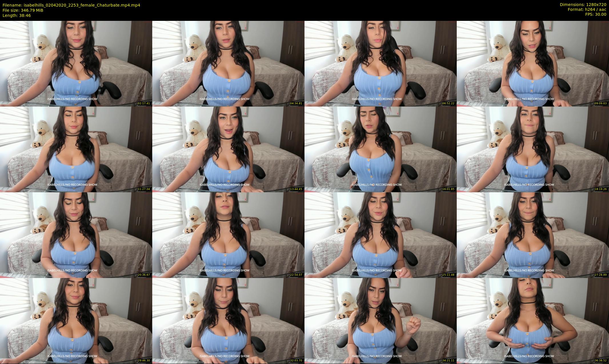 isabelhills — 39 minute Chaturbate female cam show recording, 720p, Apr 2, 2020