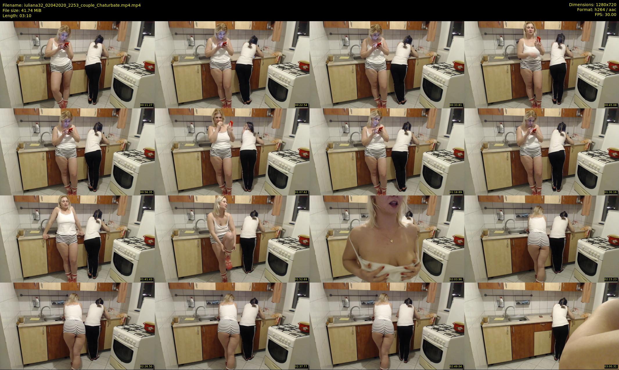 iuliana32 — 4 minute Chaturbate couple cam show recording, 720p, Apr 2, 2020