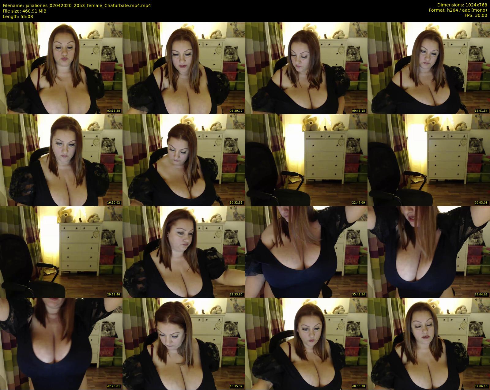 julialiones — 56 minute Chaturbate female cam show recording, 720p, Apr 2, 2020