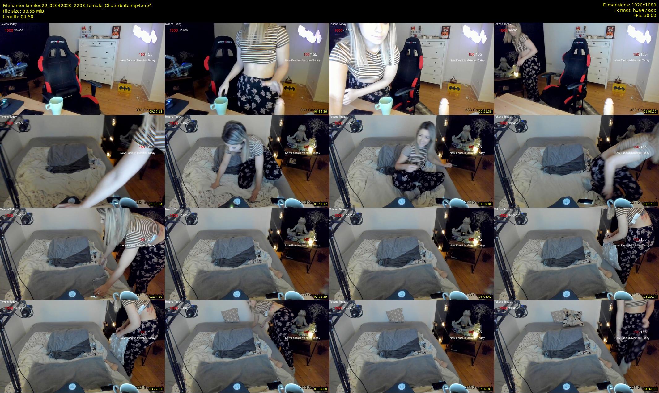 kimilee22 — 5 minute Chaturbate female cam show recording, 1080p, Apr 2, 2020