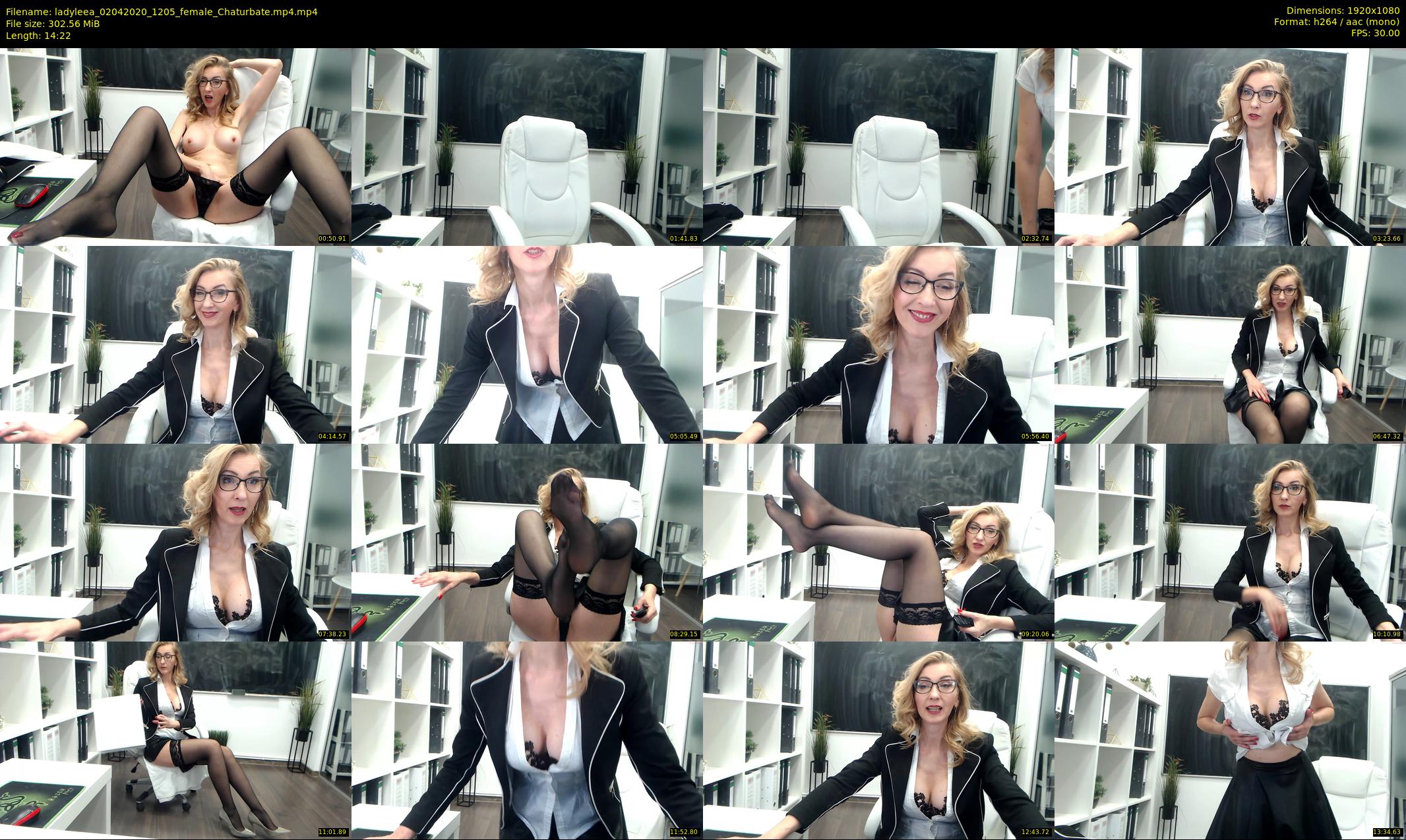 ladyleea — 15 minute Chaturbate female cam show recording, 1080p, Apr 2, 2020