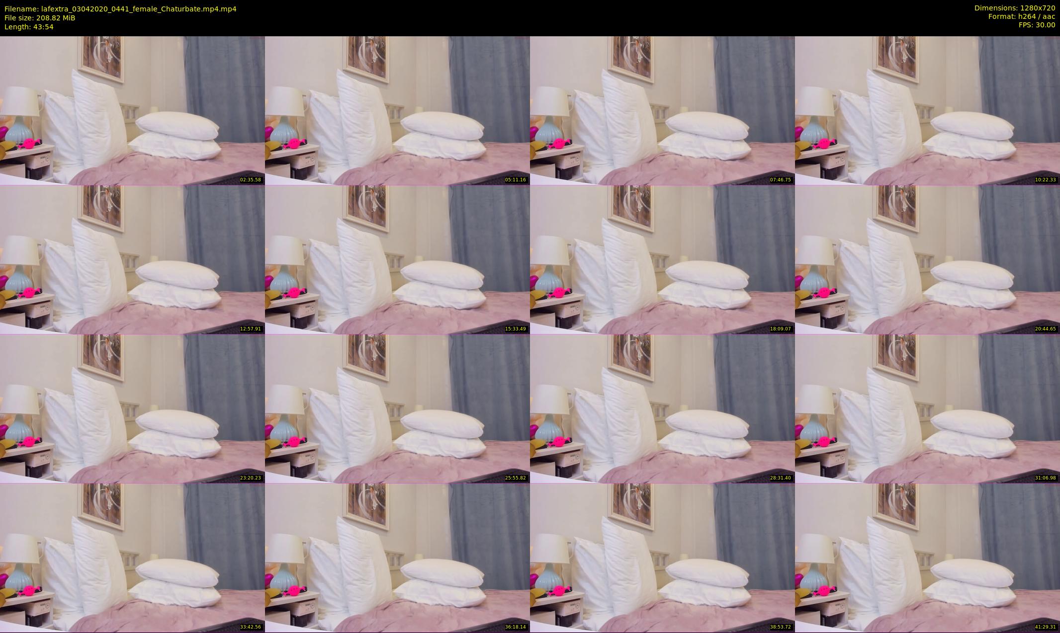 lafextra — 44 minute Chaturbate female cam show recording, 720p, Apr 3, 2020