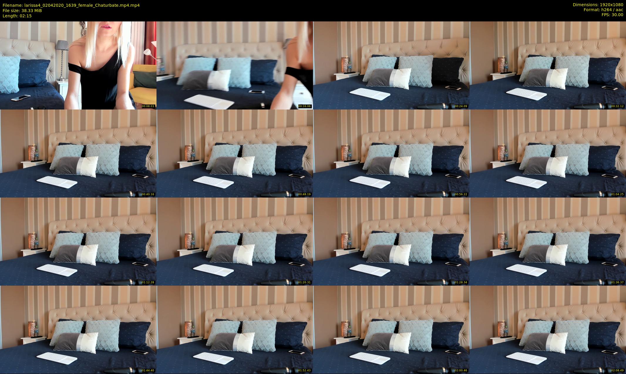 larissa4 — 3 minute Chaturbate female cam show recording, 1080p, Apr 2, 2020
