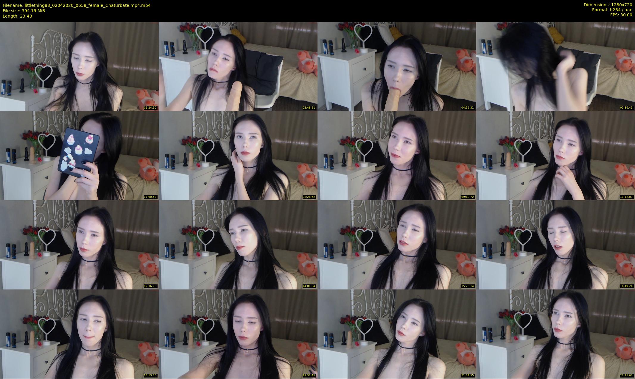 littlething88 — 24 minute Chaturbate female cam show recording, 720p, Apr 2, 2020