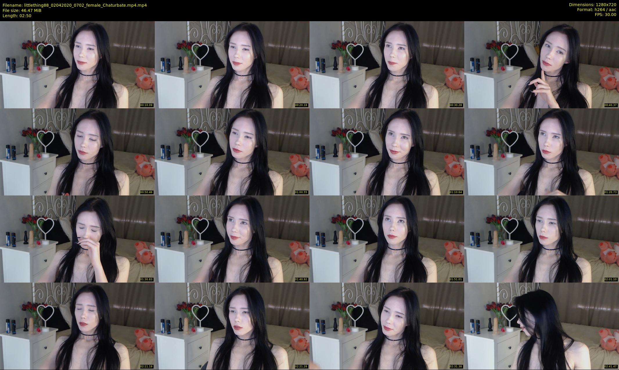 littlething88 — 3 minute Chaturbate female cam show recording, 720p, Apr 2, 2020