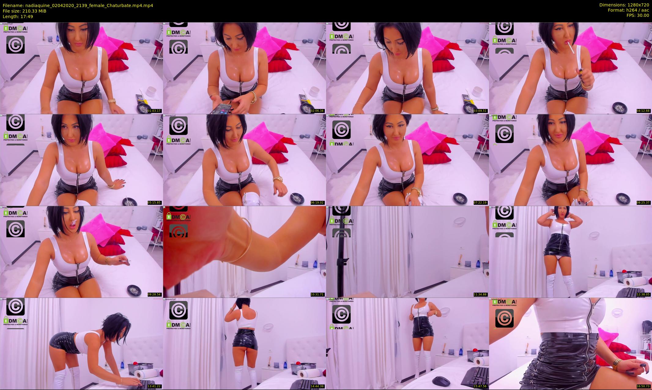 nadiaquine — 18 minute Chaturbate female cam show recording, 720p, Apr 2, 2020