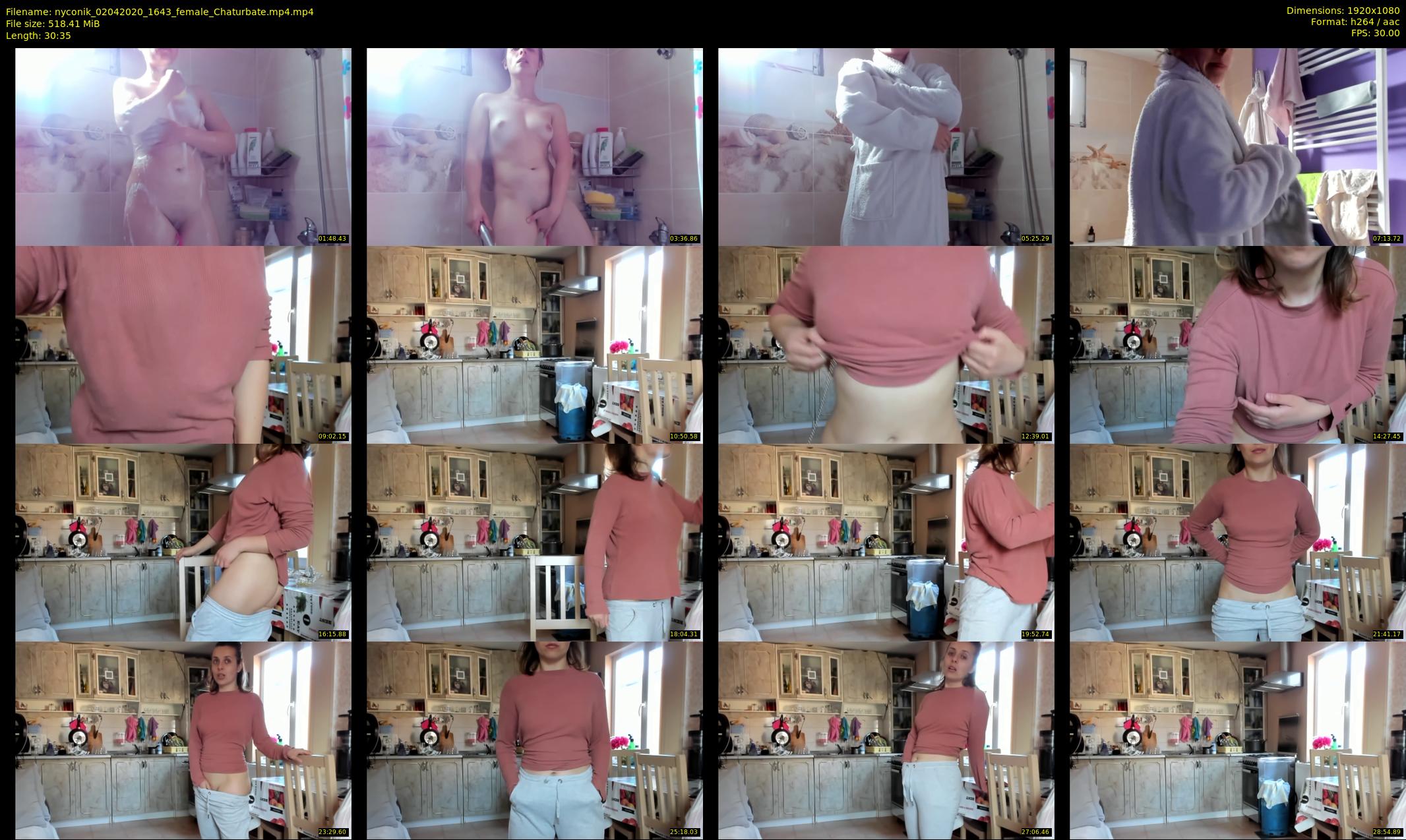 nyconik — 31 minute Chaturbate female cam show recording, 1080p, Apr 2, 2020